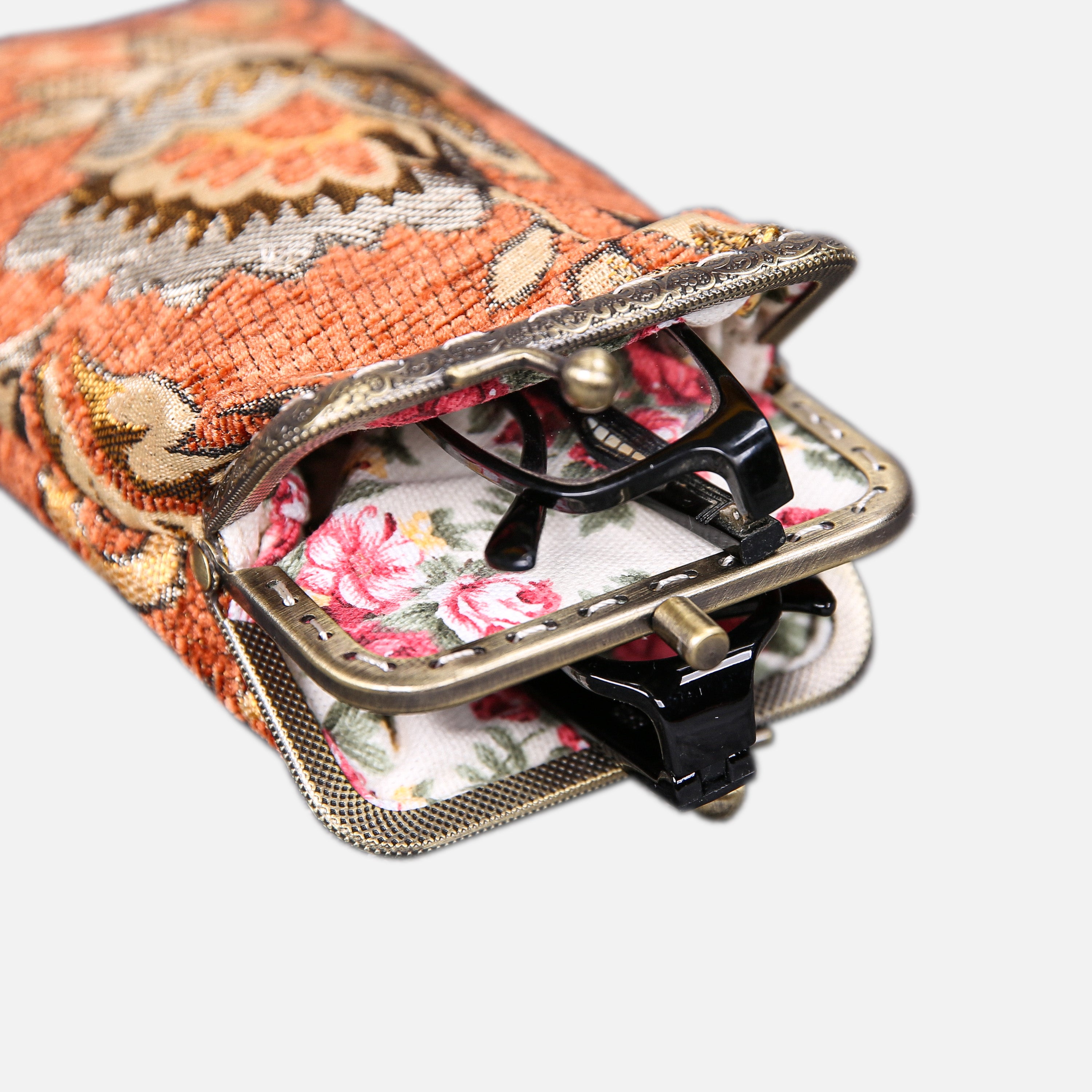 Paisley Orange MCW Handmade-3