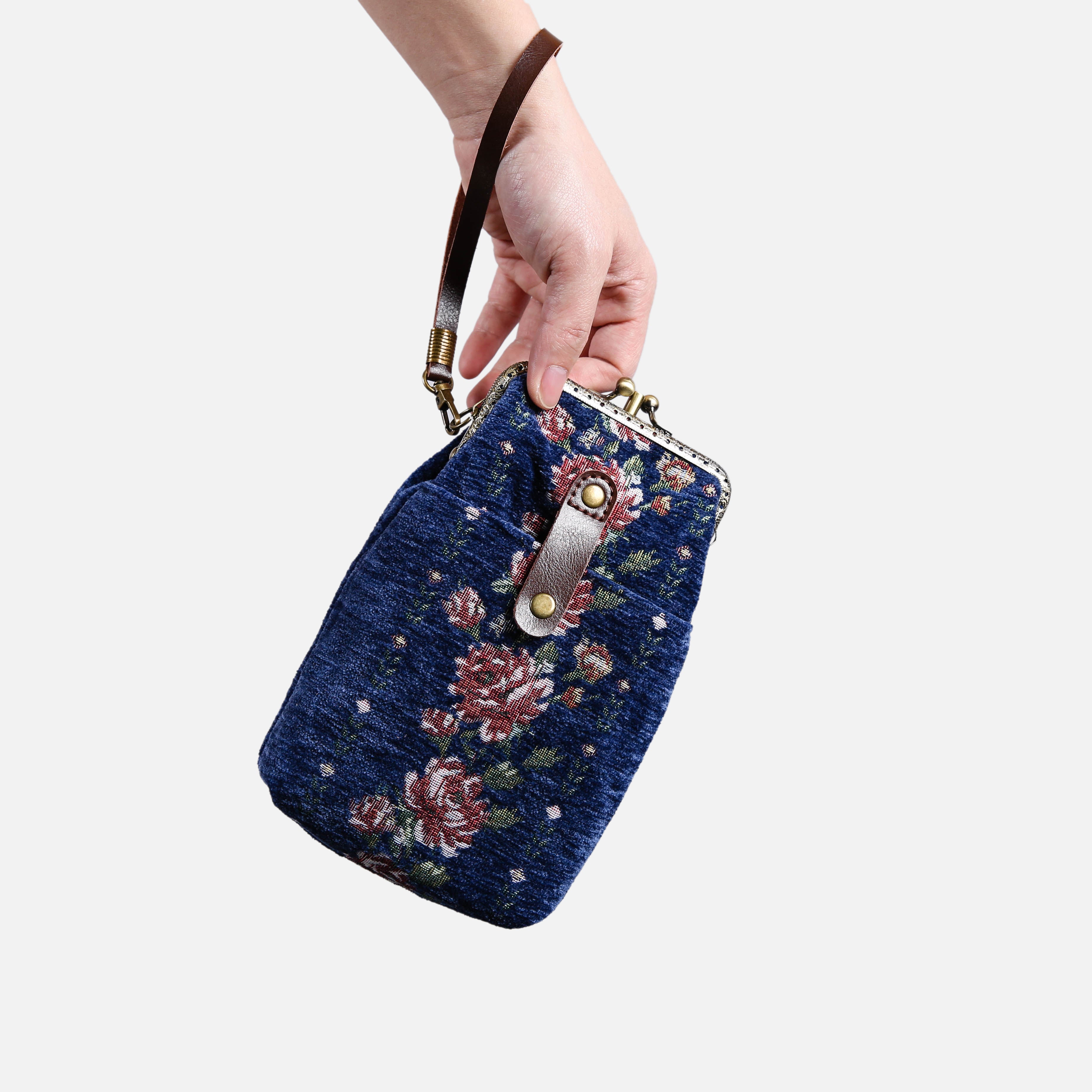 Rose Series Blue Carpet Phone Case MCW Handmade-1