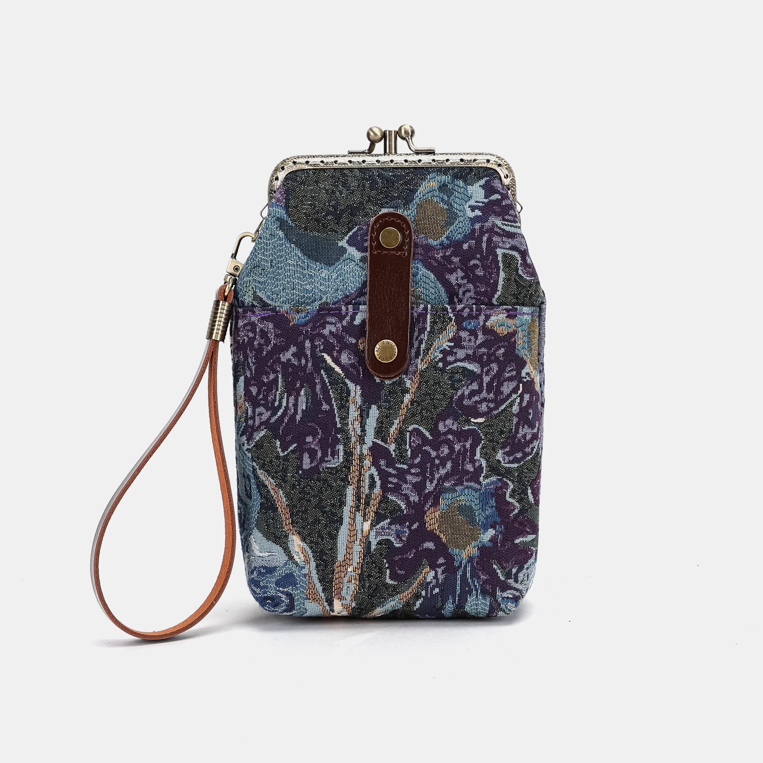 Abstract Blue Phone Carpet Case of America front