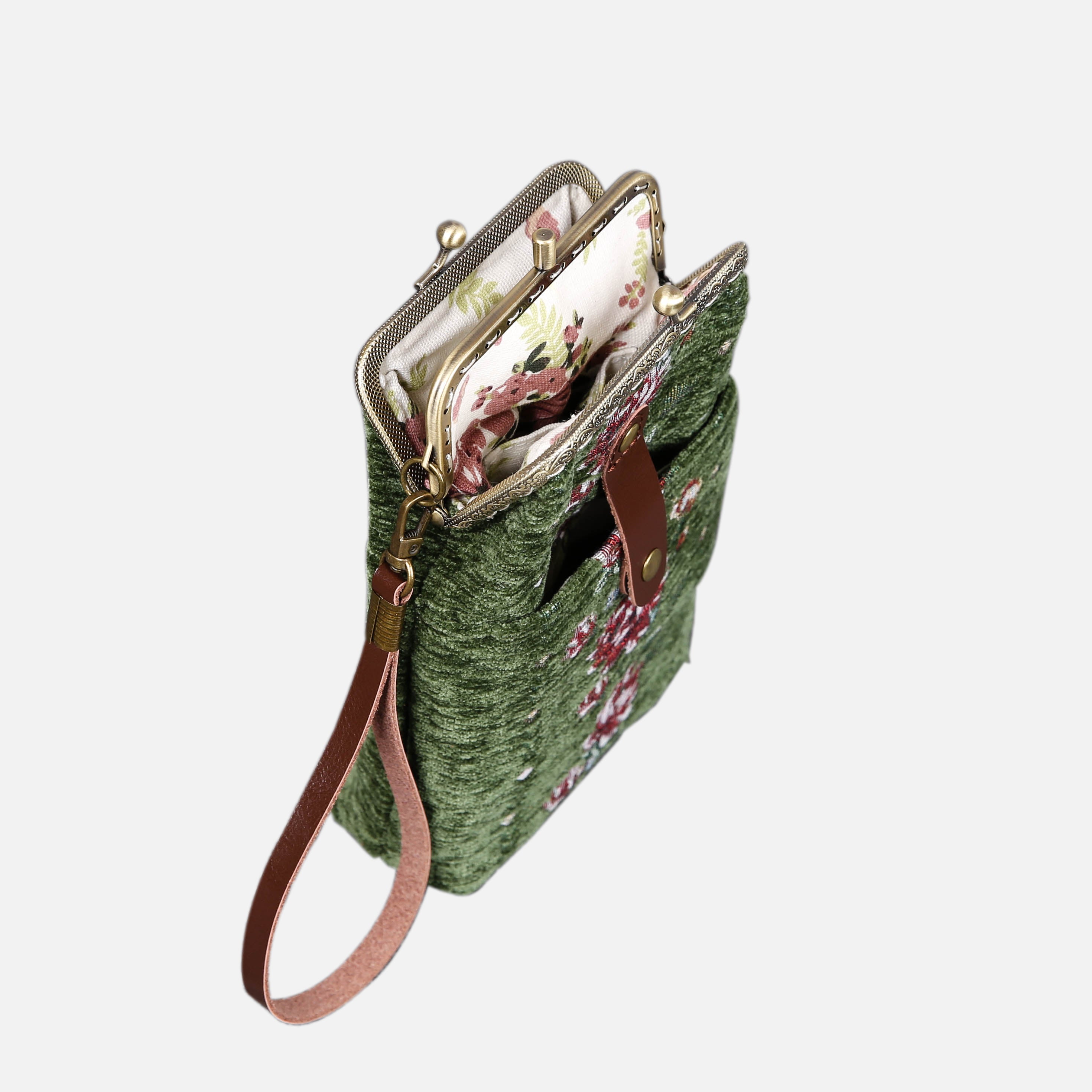Rose Series Arugula Green Carpet Phone Case MCW Handmade-7