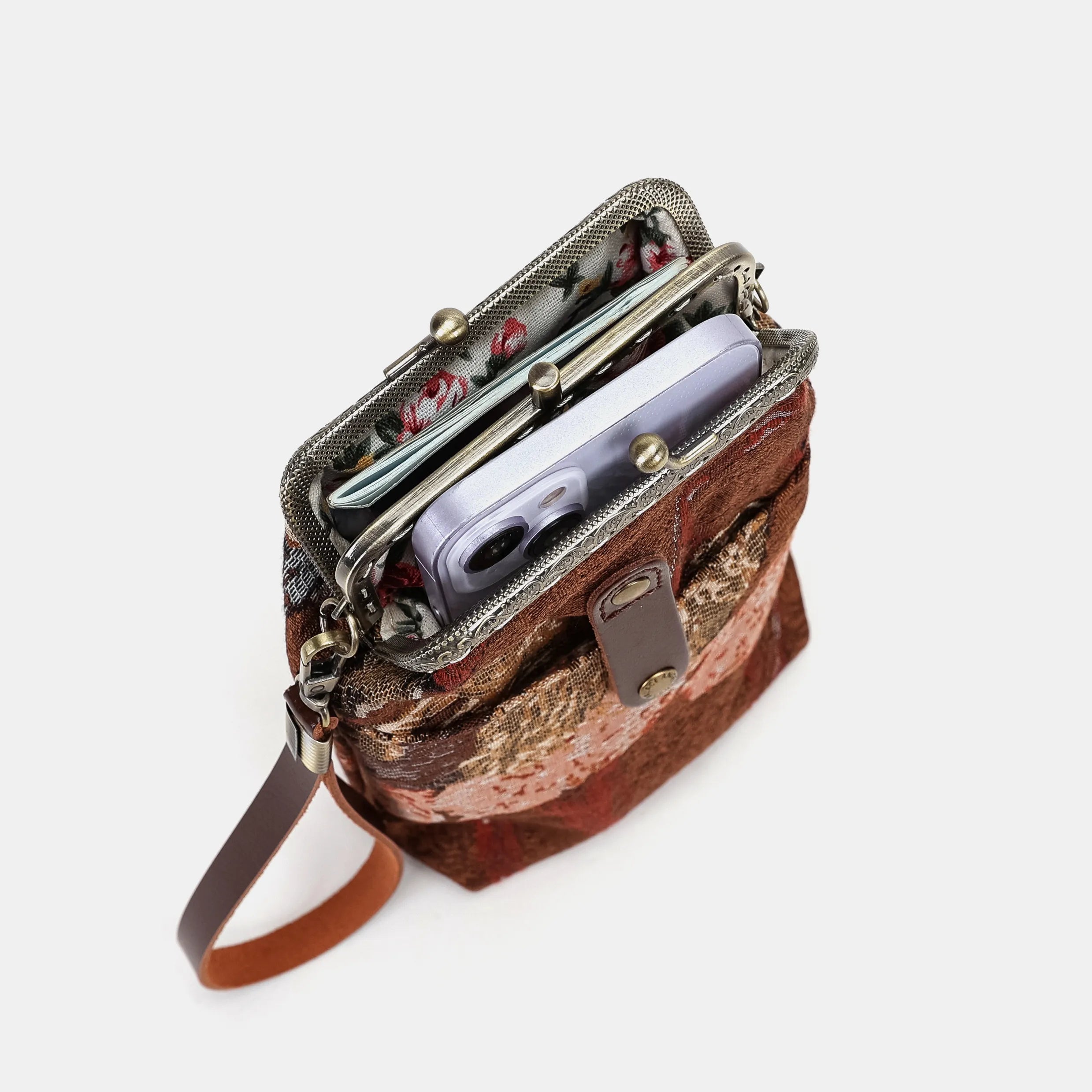 Abstract Brown Phone Carpet Case of America inside