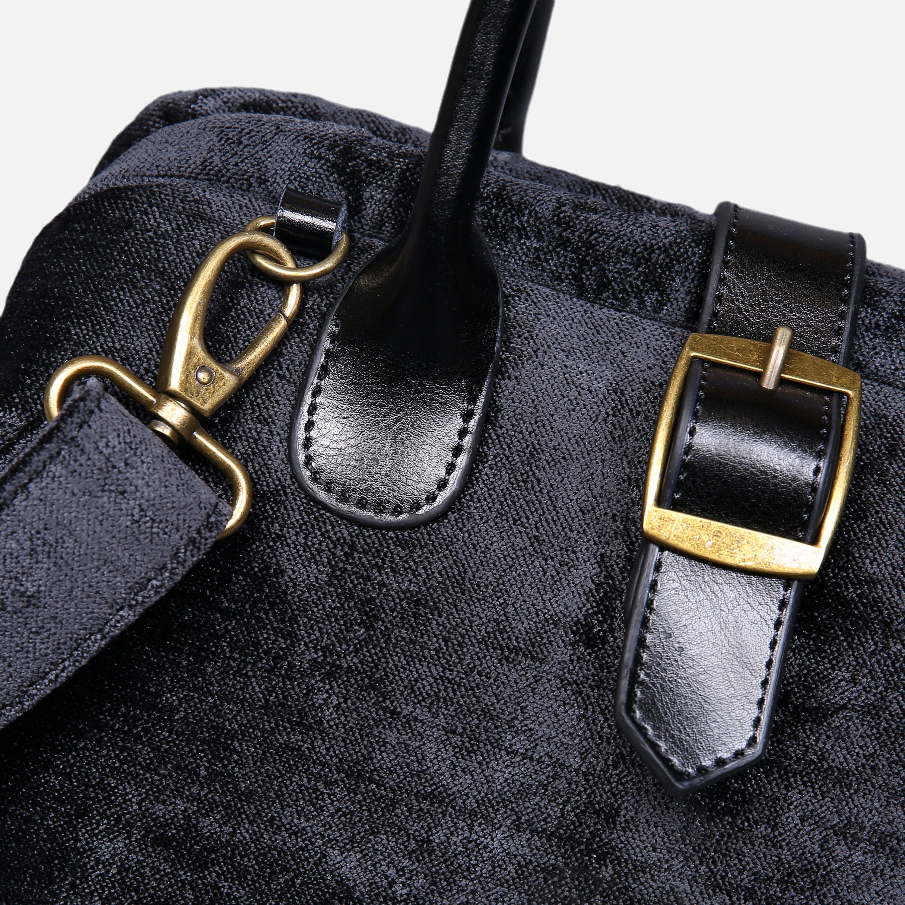 Mary Poppins Carpet Purse Solid Black