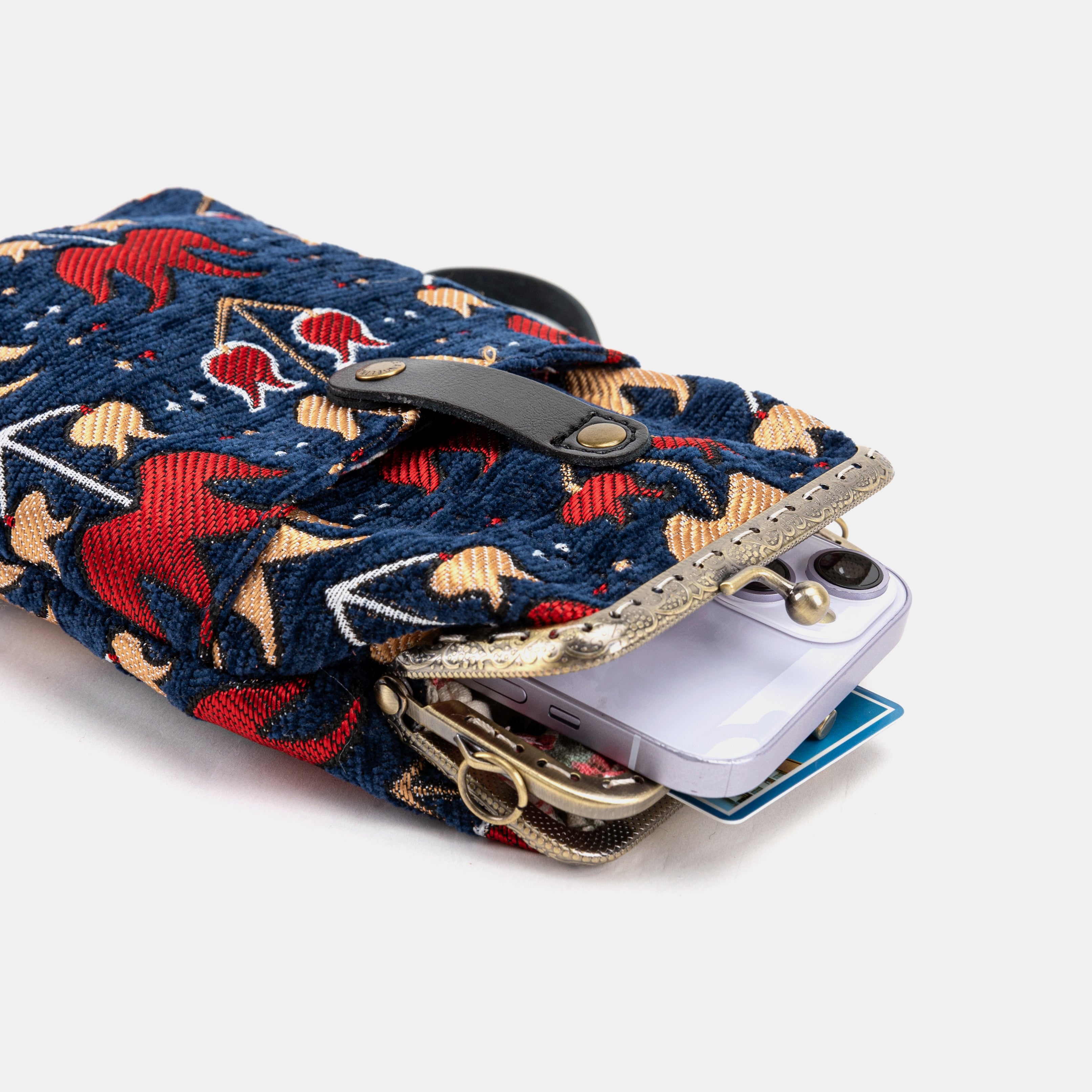 Opium Poppy Carpet Phone Case of America with phone