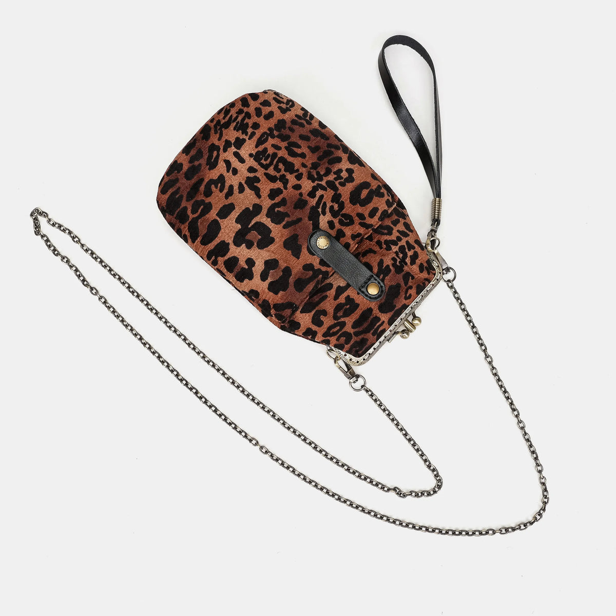 Leopard Classic Carpet Phone Case Carpetbag of America long chain