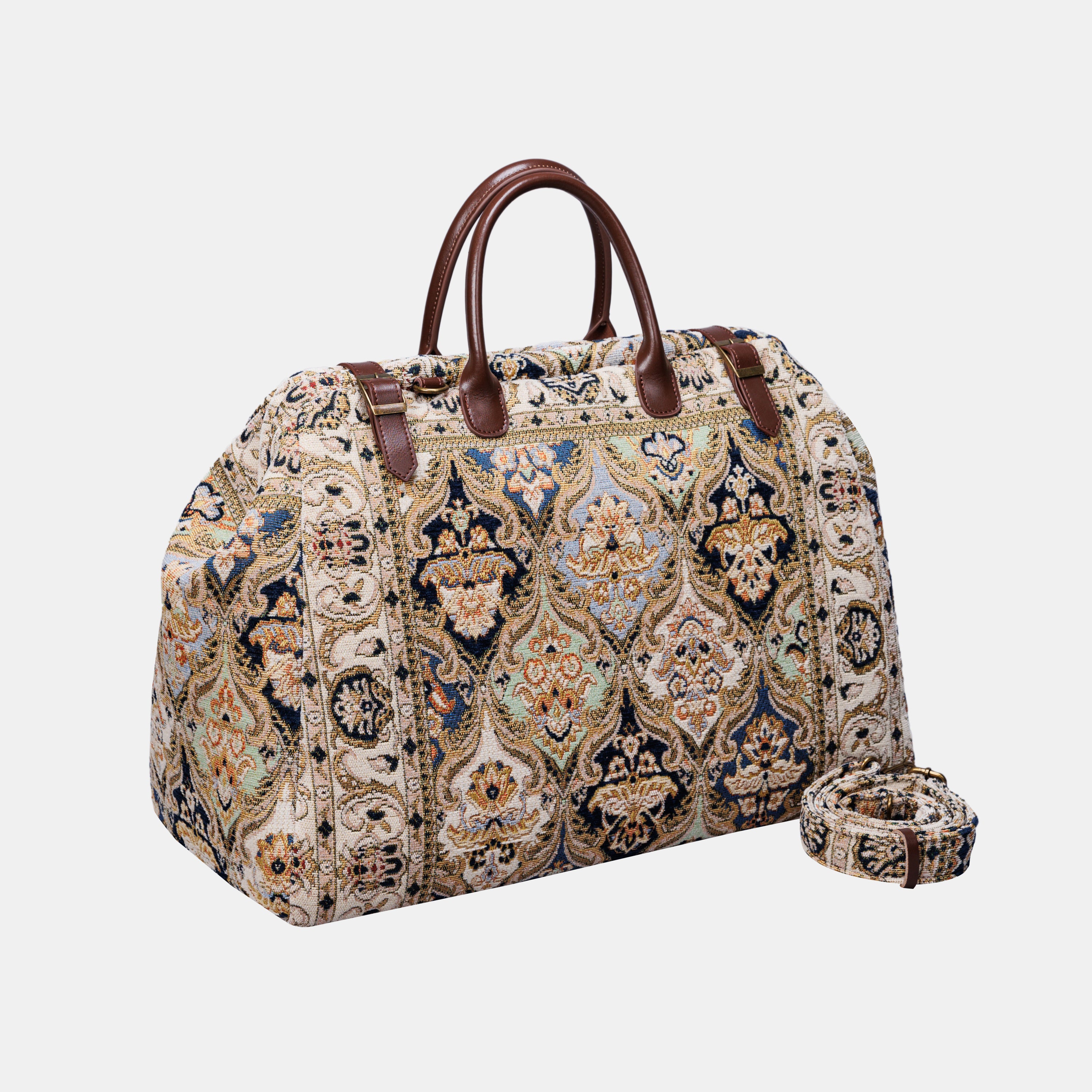 Golden Age Navy Large Carpetbag MCW Handmade-1