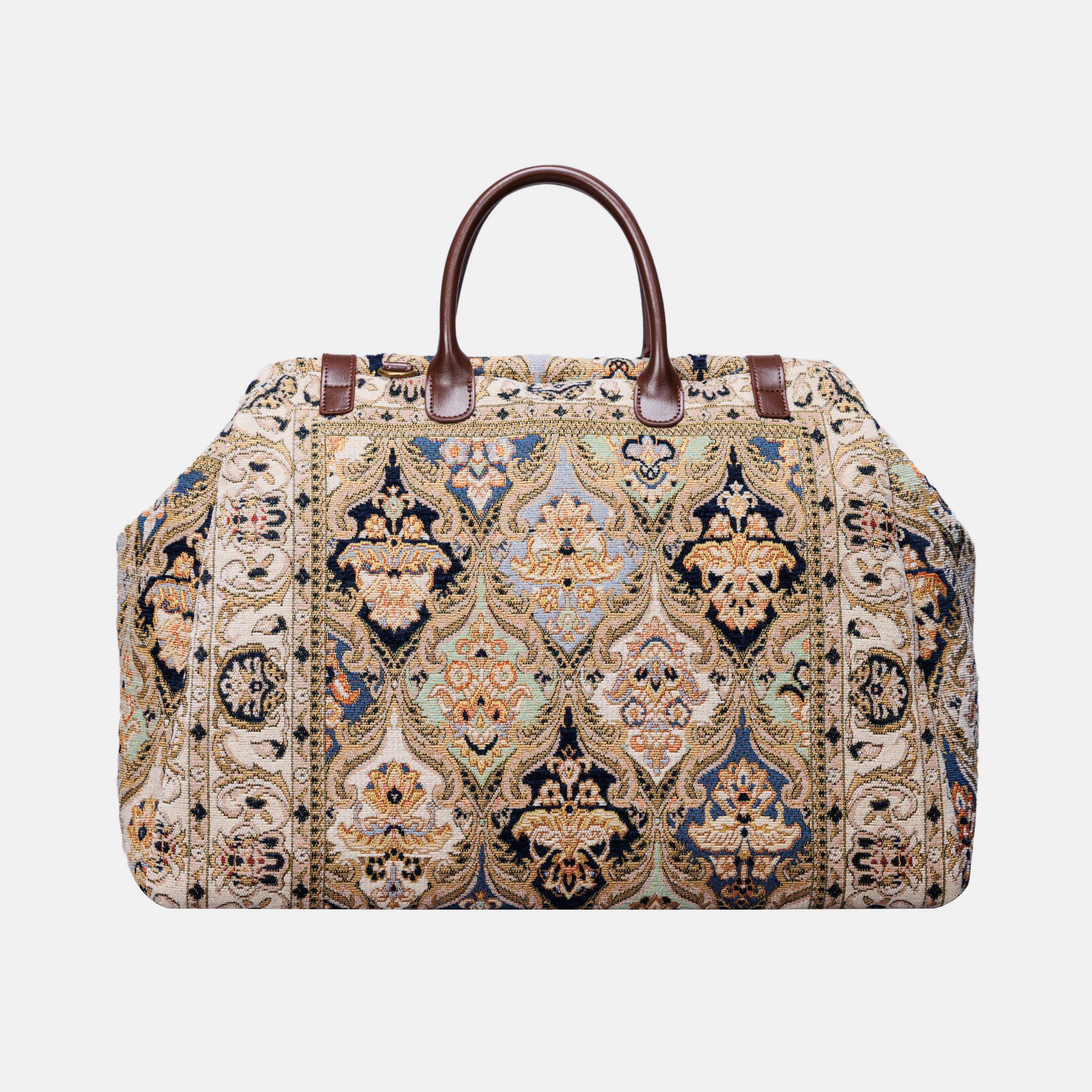 Golden Age Navy Large Carpetbag MCW Handmade-3