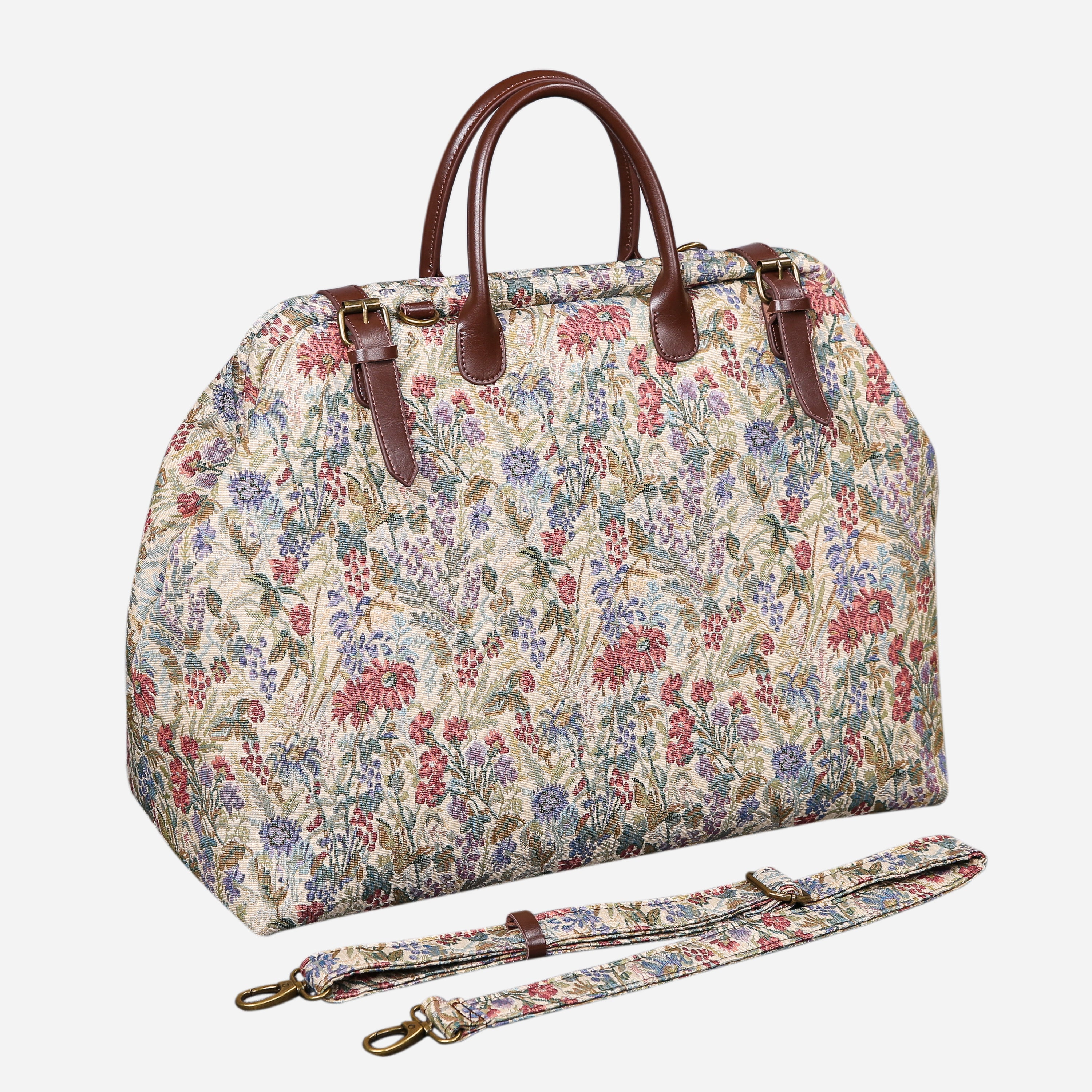 Spring Valley Mint Large Carpetbag  MCW Handmade-1