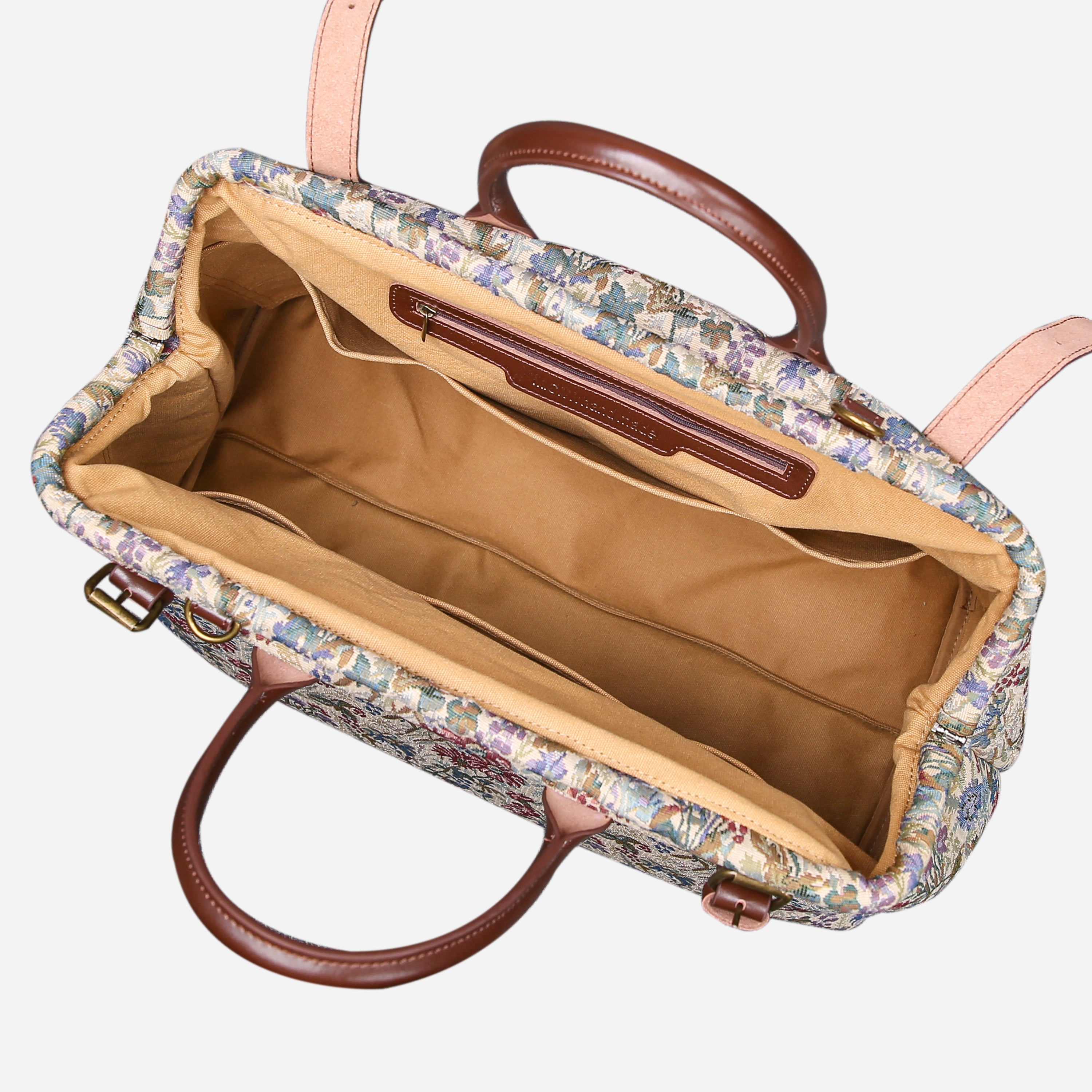 Spring Valley Mint Large Carpetbag MCW Handmade-3