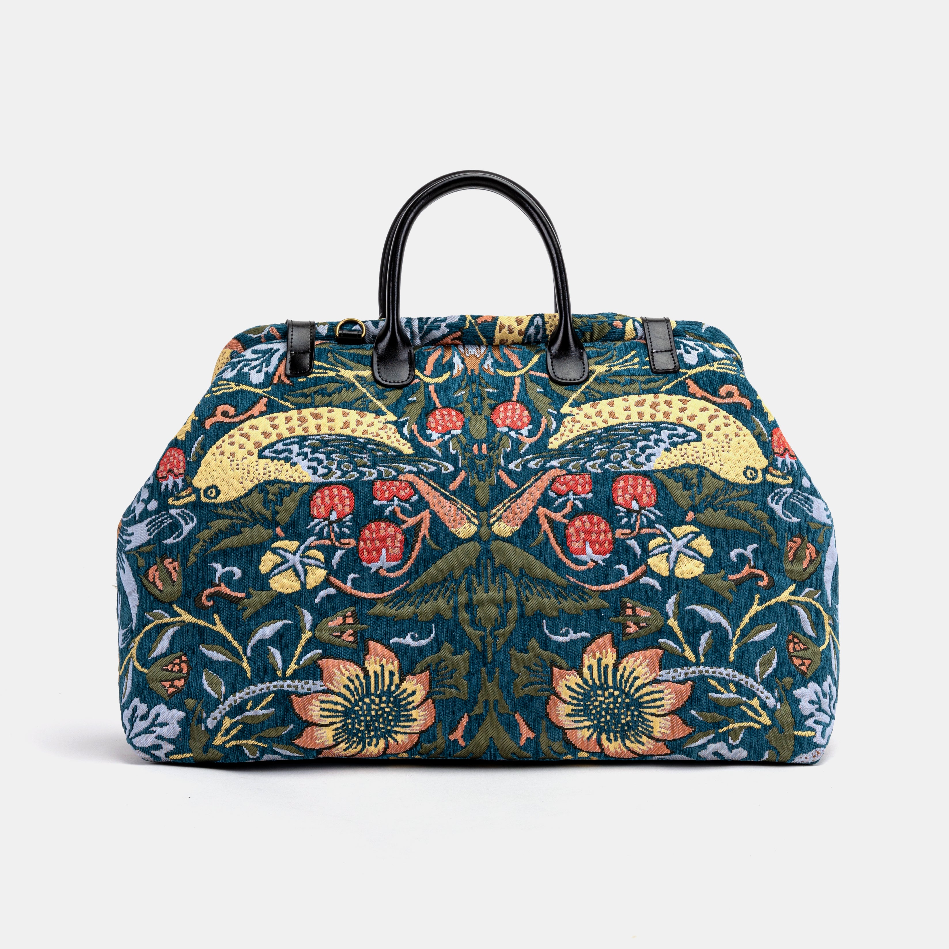 William Morris Strawberry Thief Large Carpetbag Of America main
