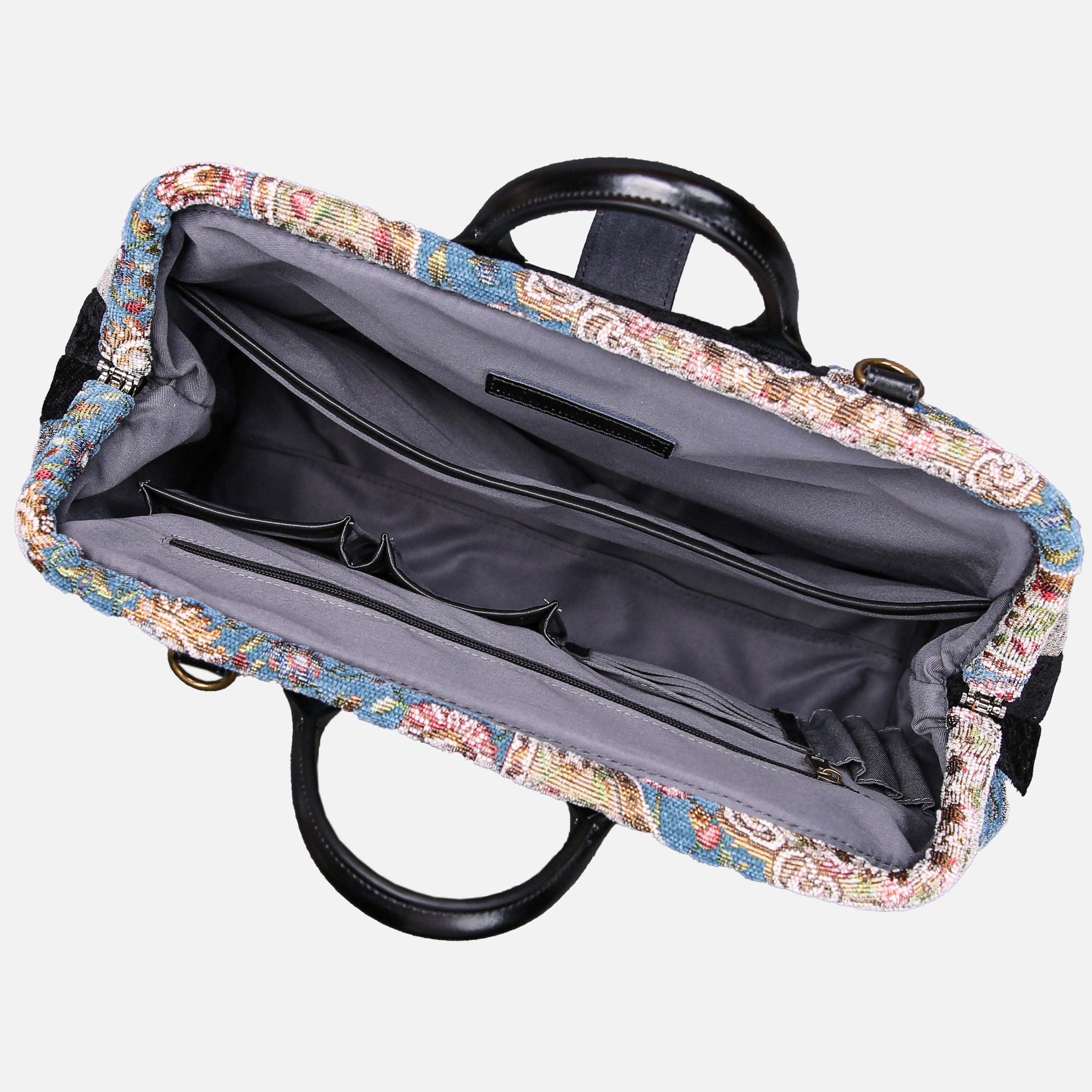 Oriental Blue Laptop Work Bag