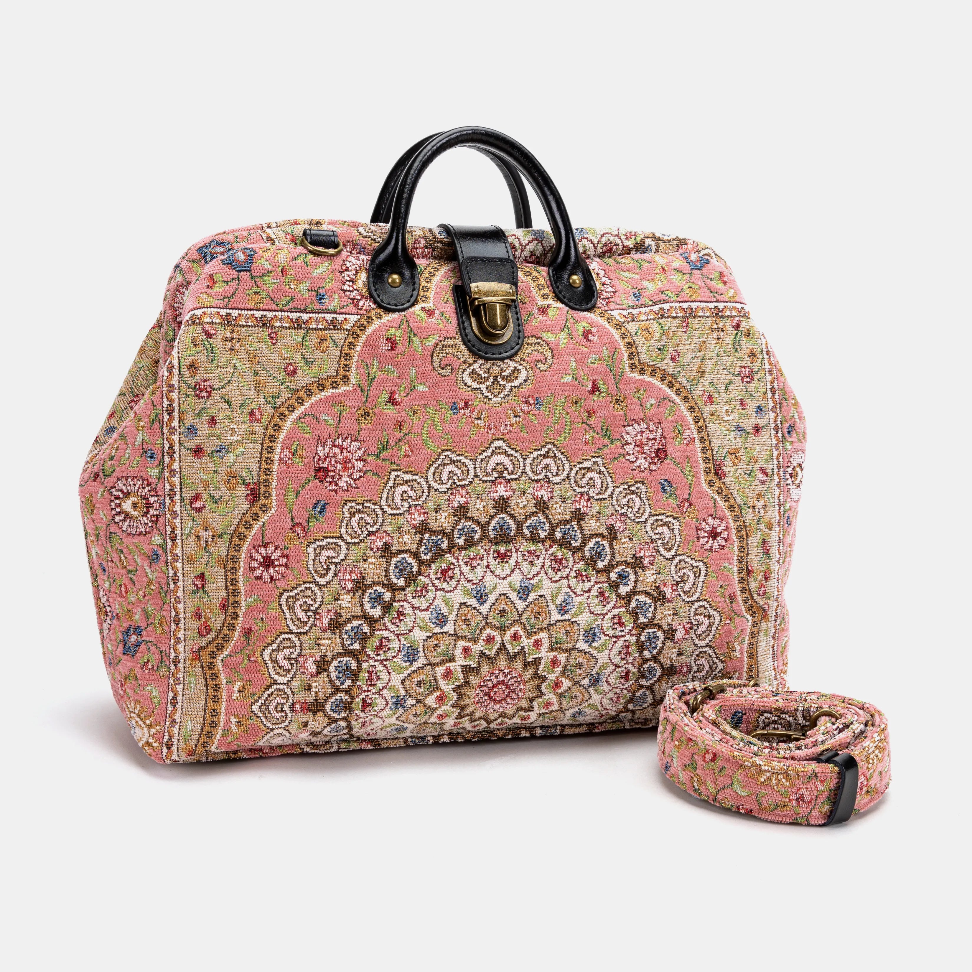 Oriental Pink Carpetbag of America front side