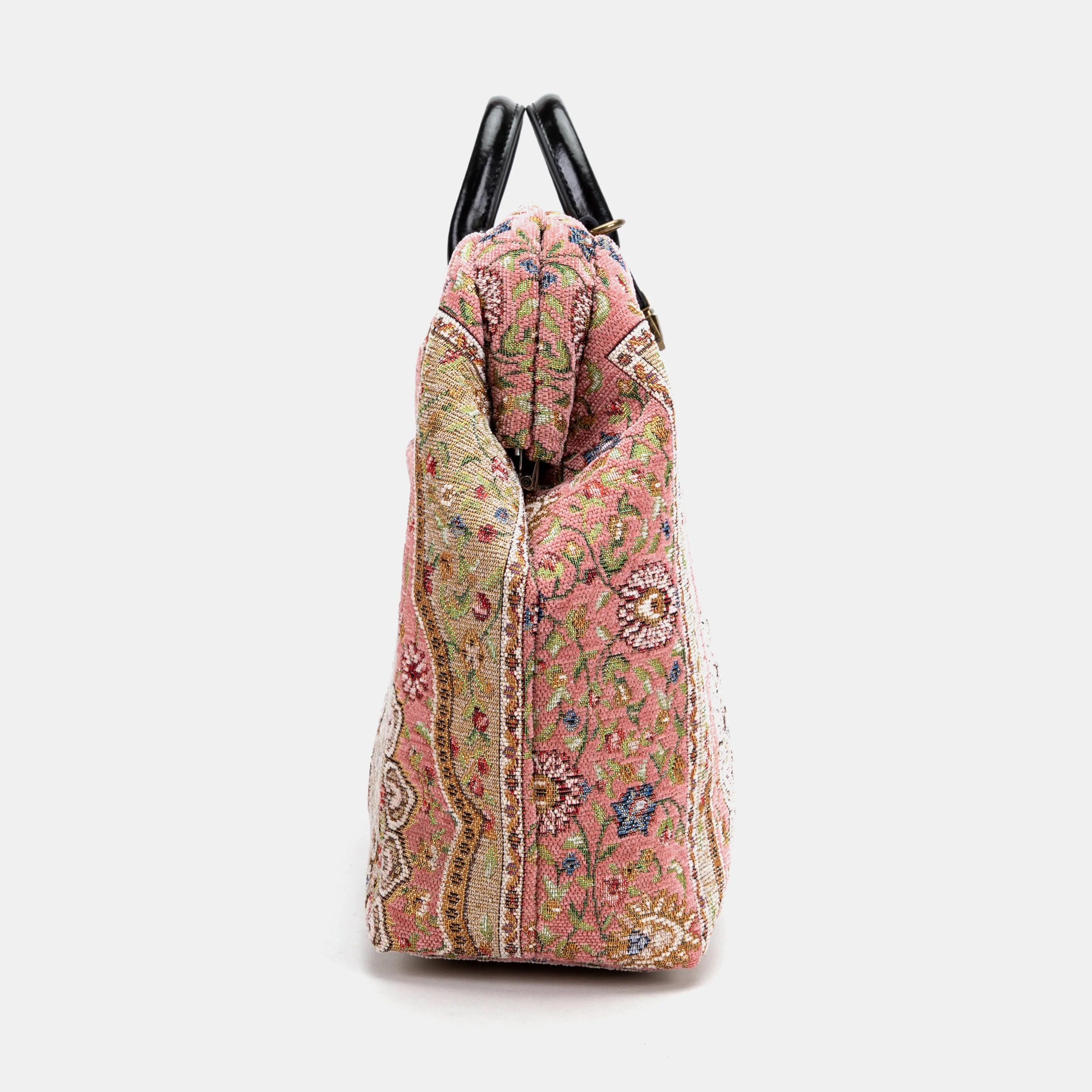 Oriental Pink Carpetbag of America side