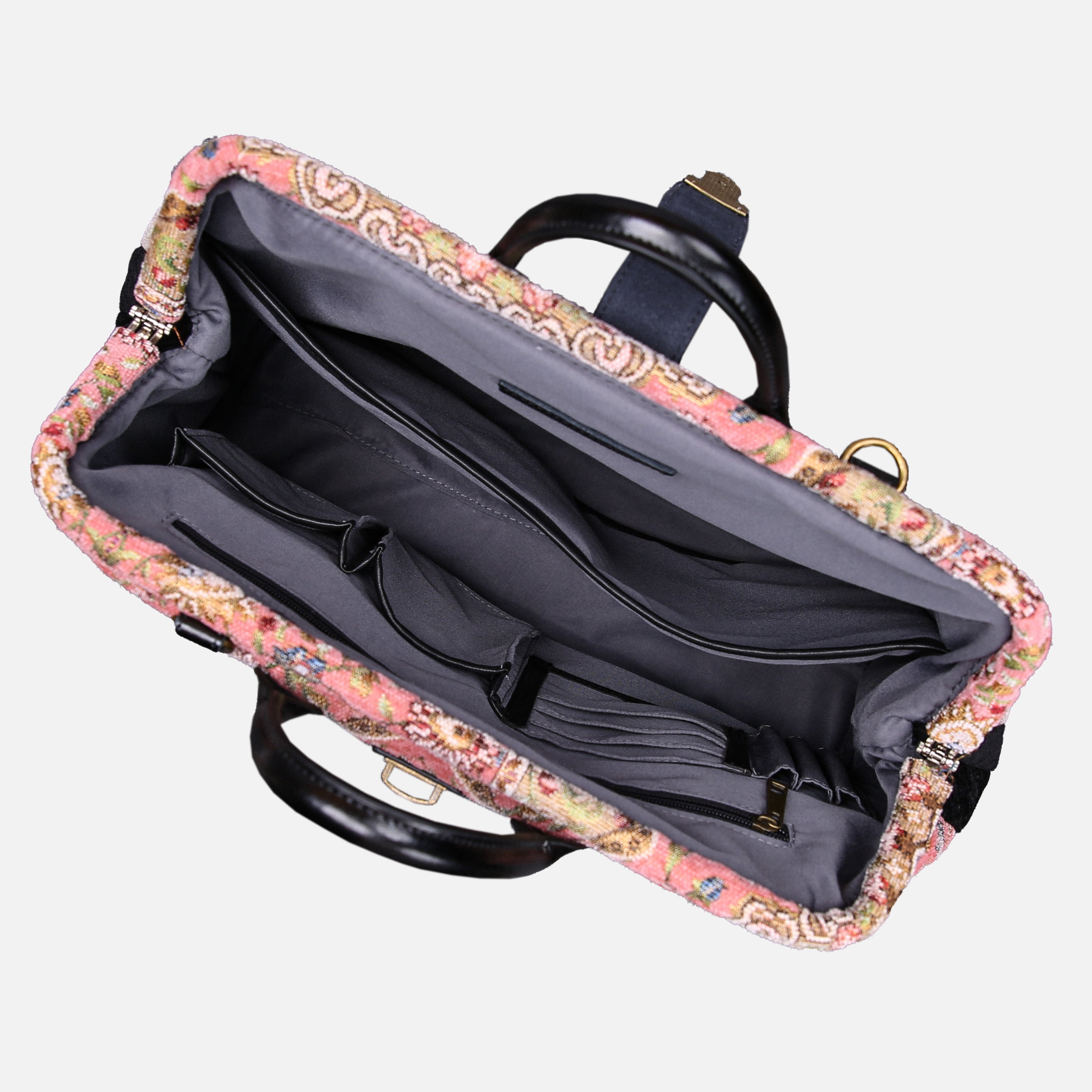 Oriental Pink carpet bag MCW Handmade