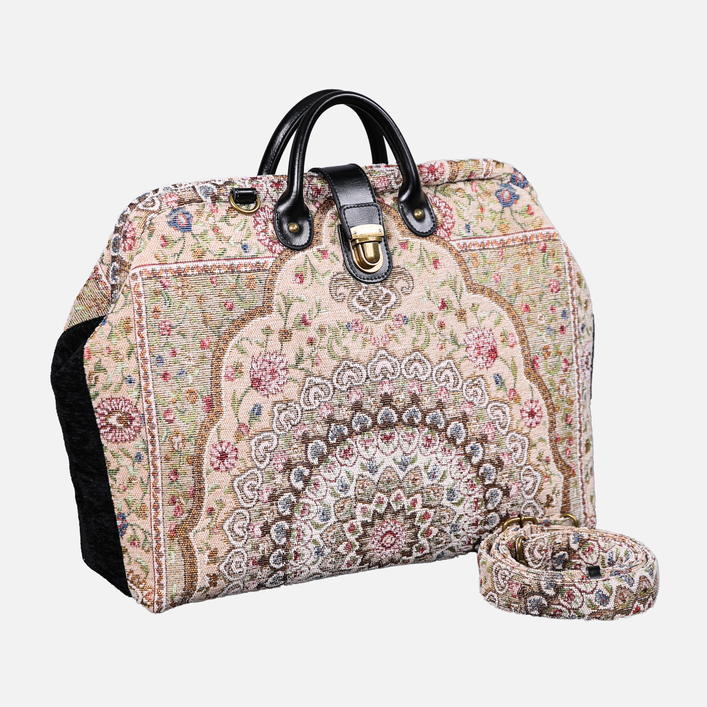 Oriental Beige carpet bag MCW Handmade