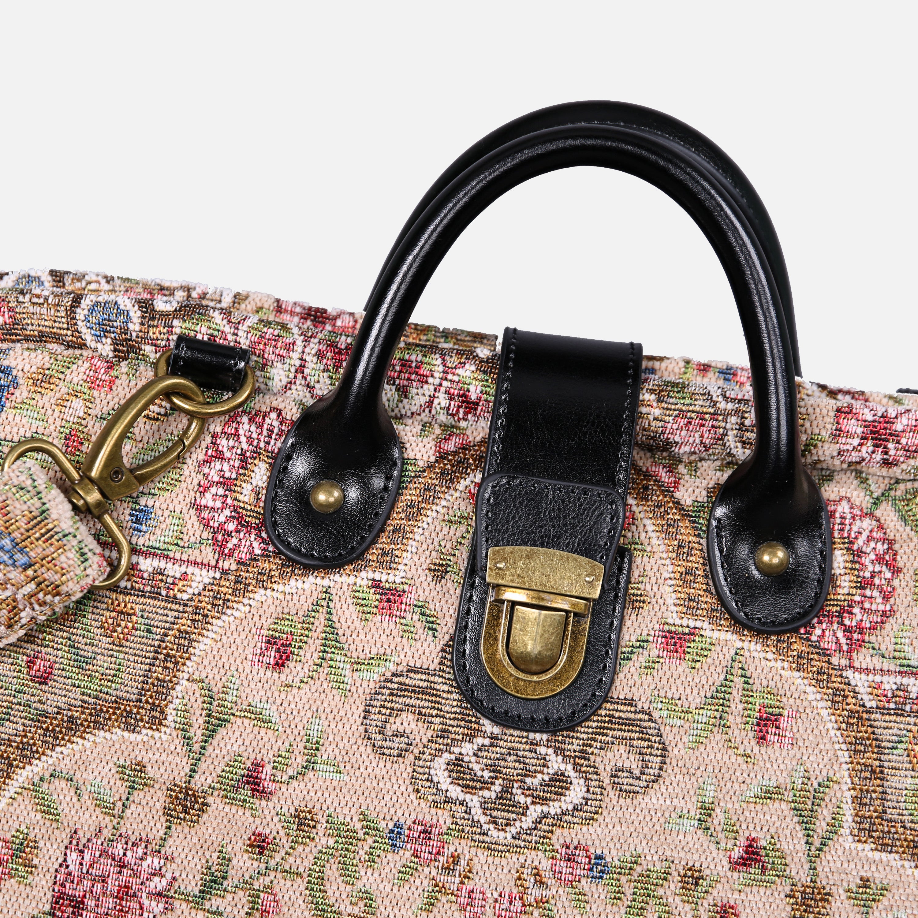 Oriental Beige carpet bag MCW Handmade