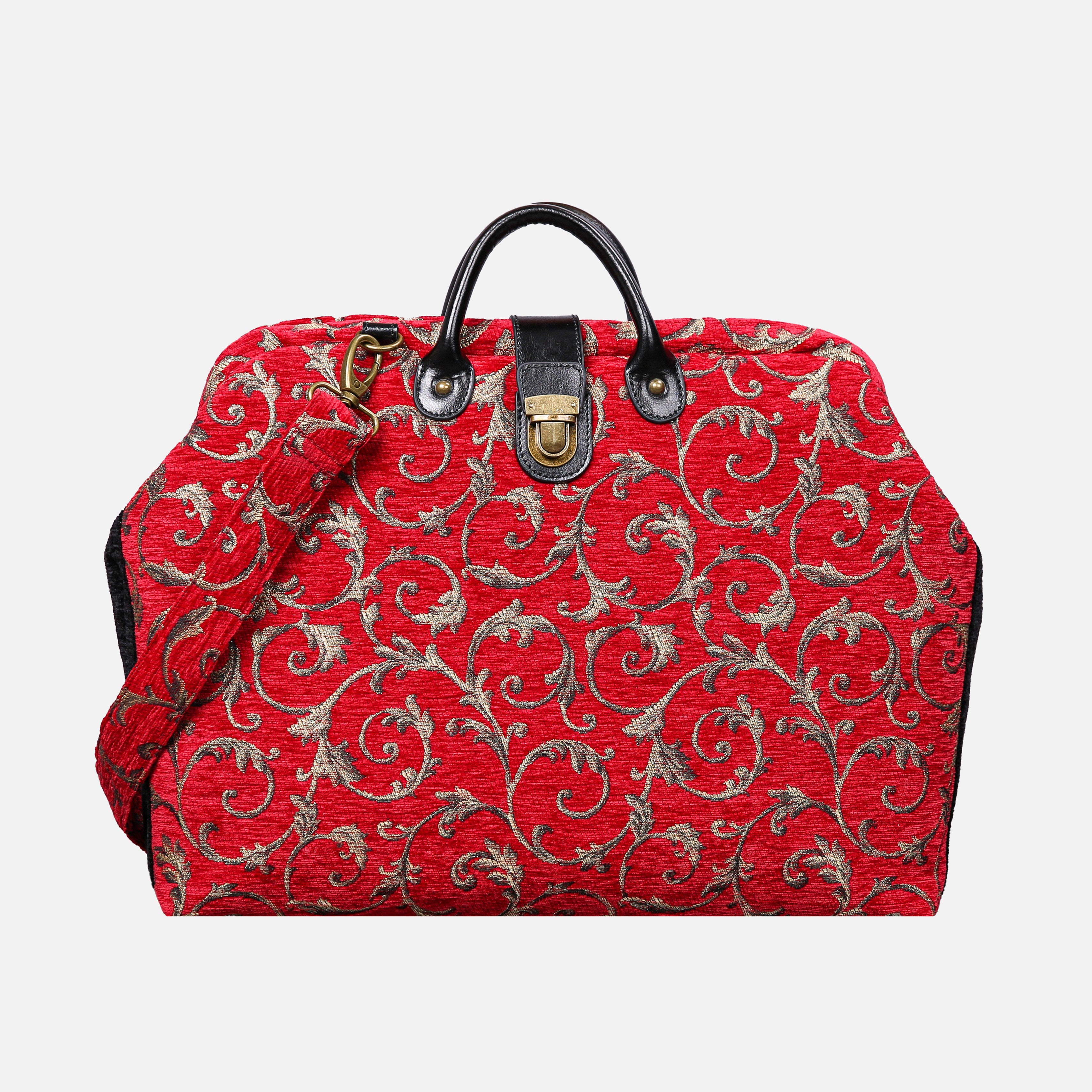 Vintage Scroll Red carpet bag MCW Handmade