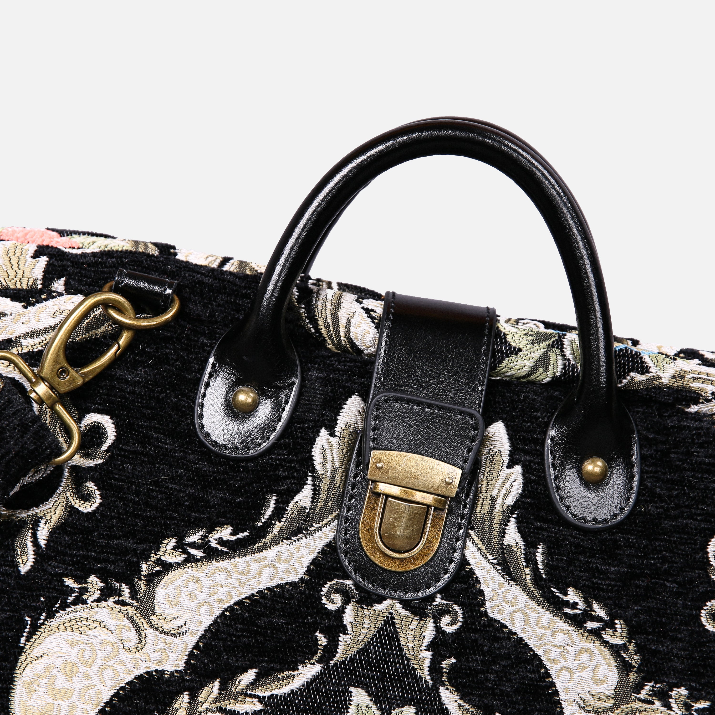 Eternal Elegance Blk carpet bag MCW Handmade-6