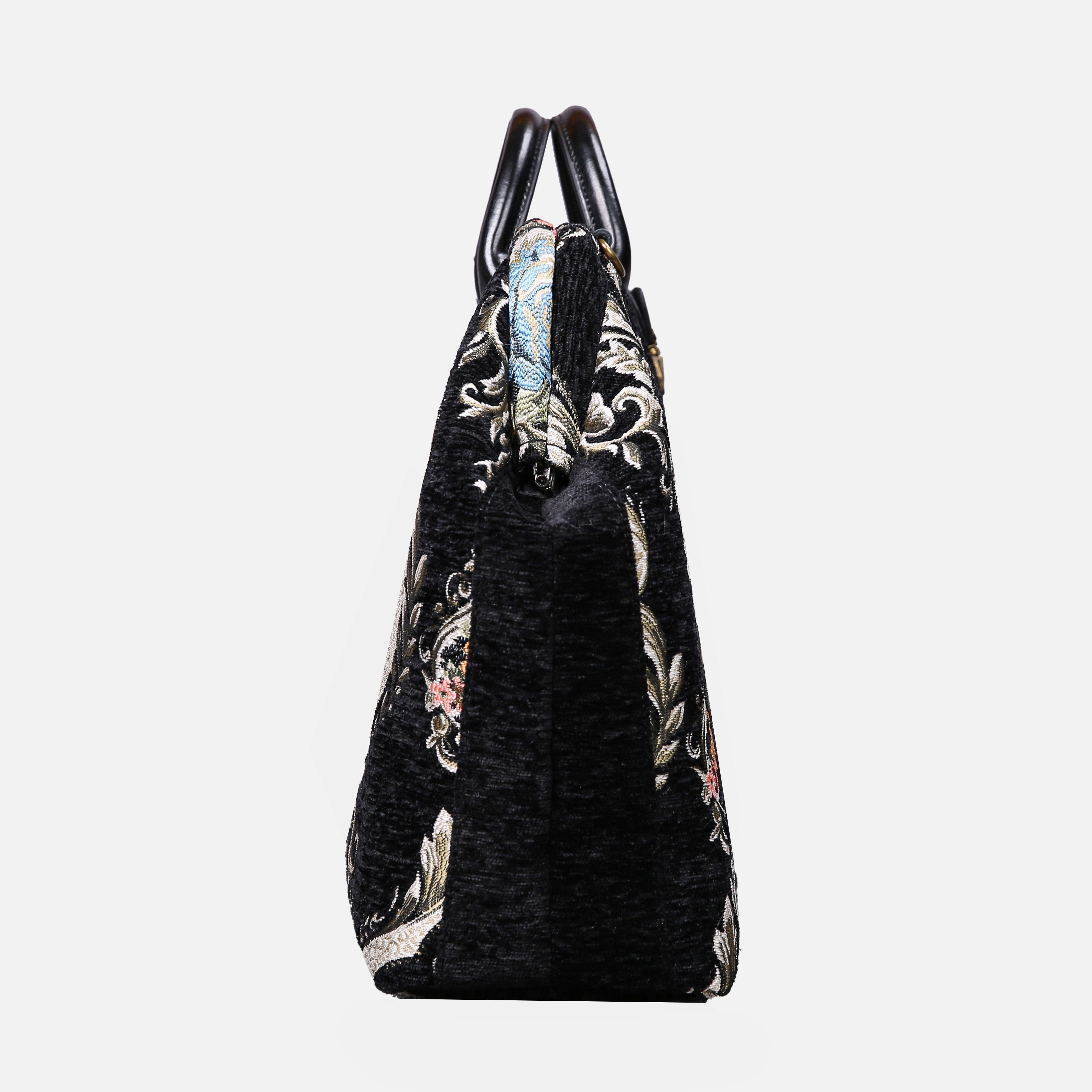 Eternal Elegance Blk carpet bag MCW Handmade-2