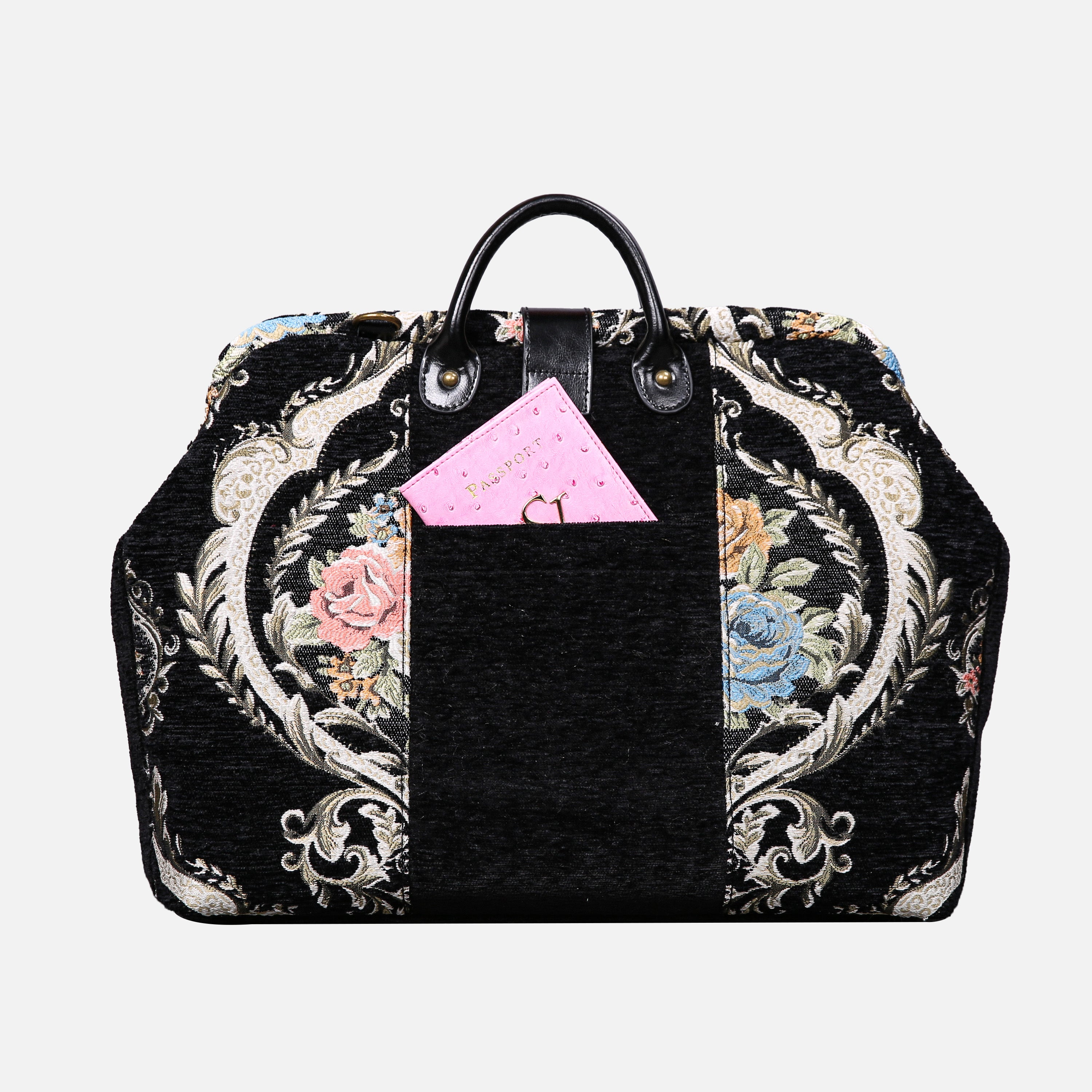 Eternal Elegance Blk carpet bag MCW Handmade-3
