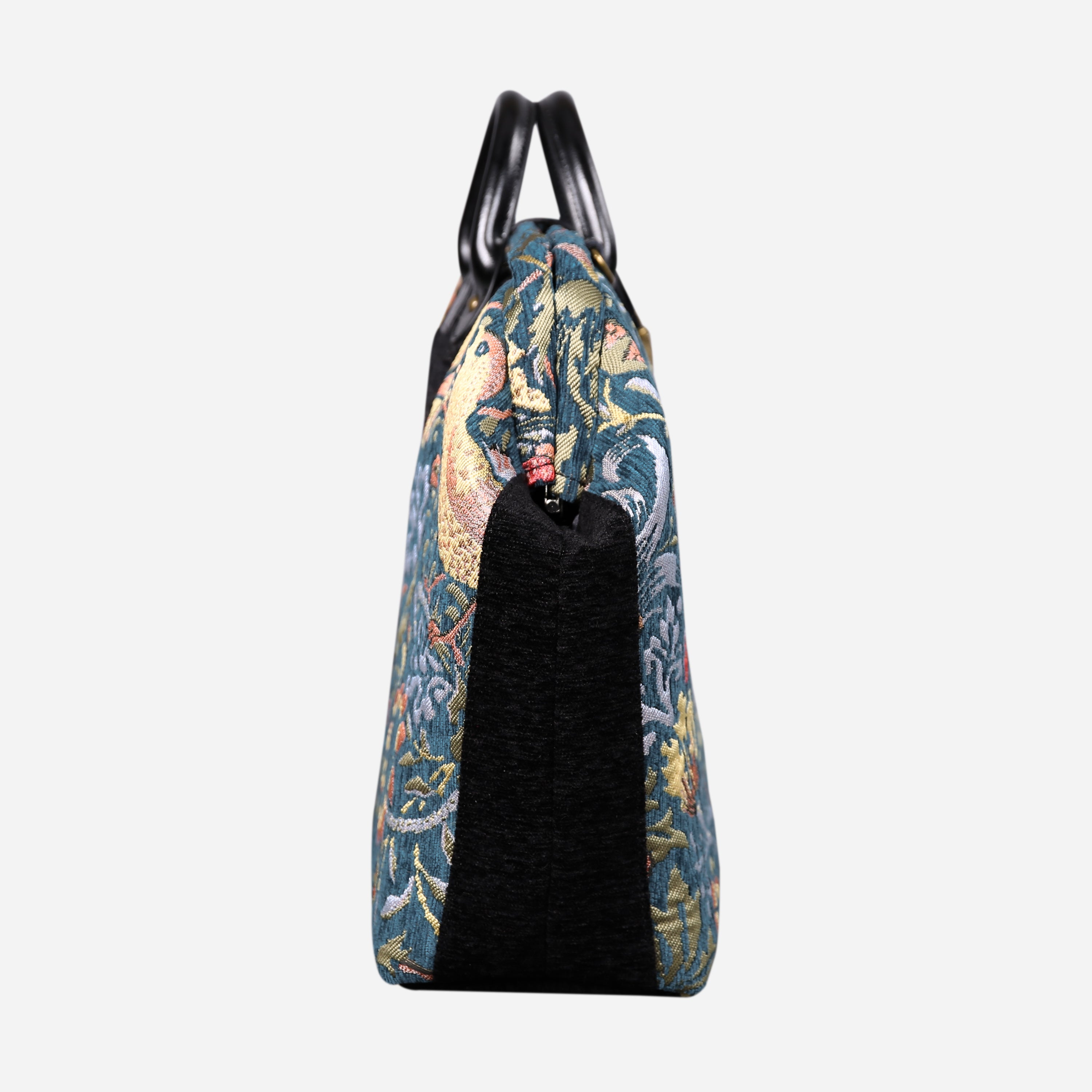 William Morris Strawberry Thief carpet bag MCW Handmade-2