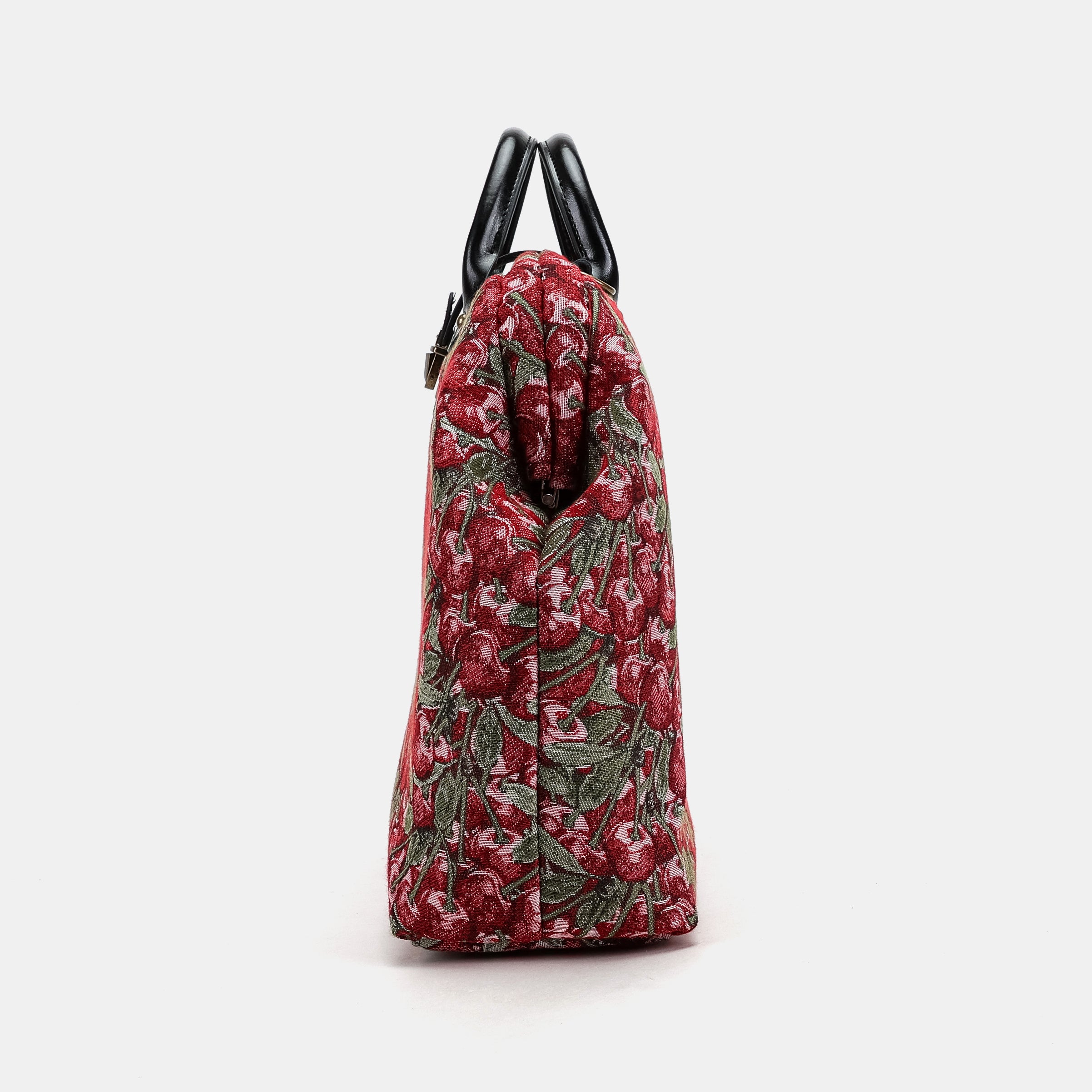 Cherry Cascade Carpetbag of America side