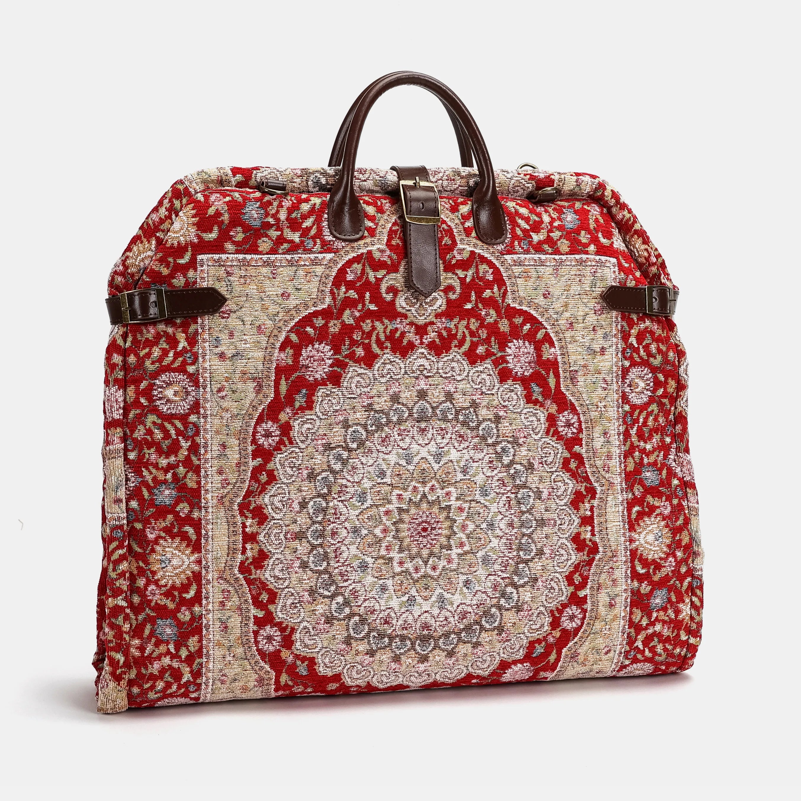 Oriental Red Carpet Garment Bag Carpetbag of America-front