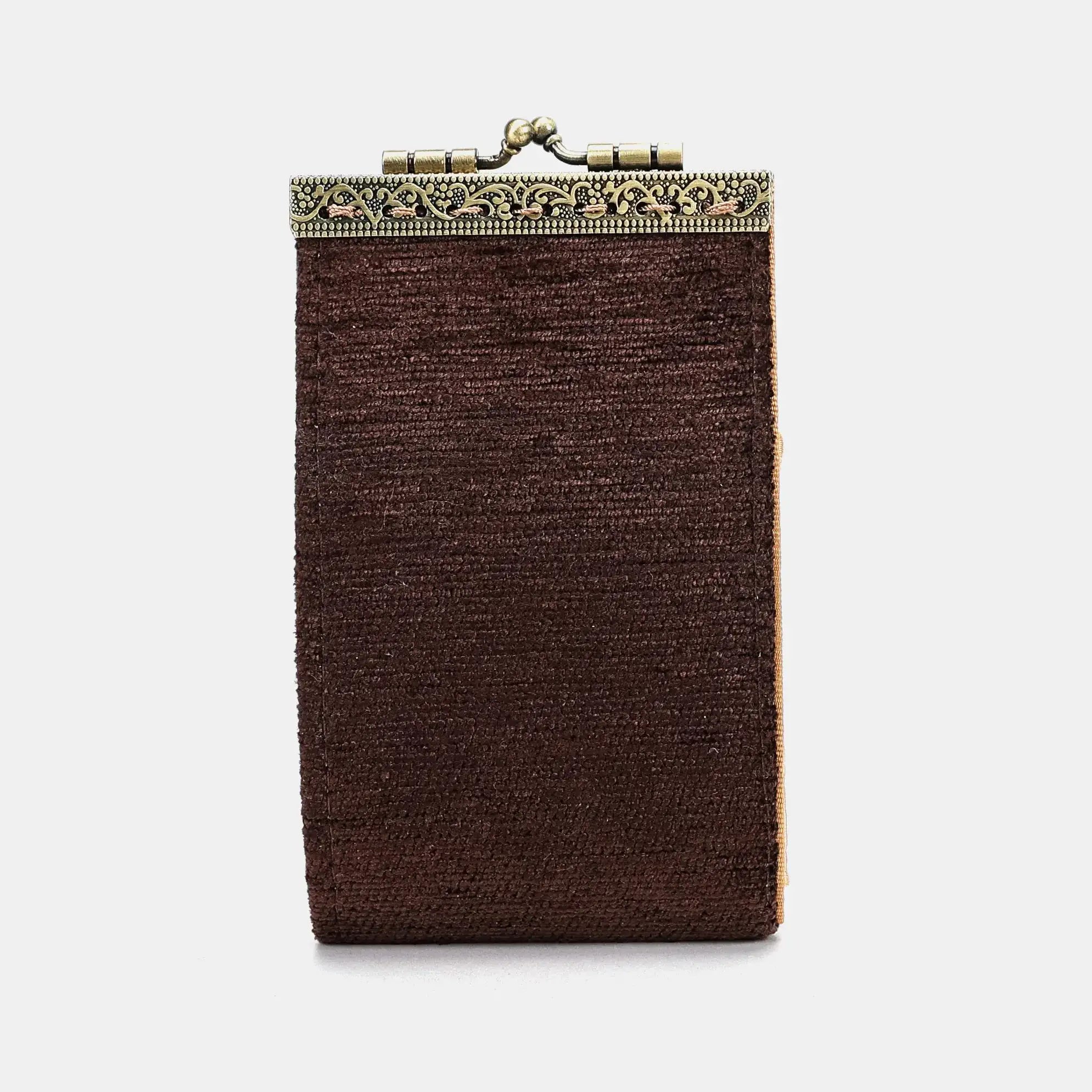 Solid Coffee Card Wallet Carpetbag of America main