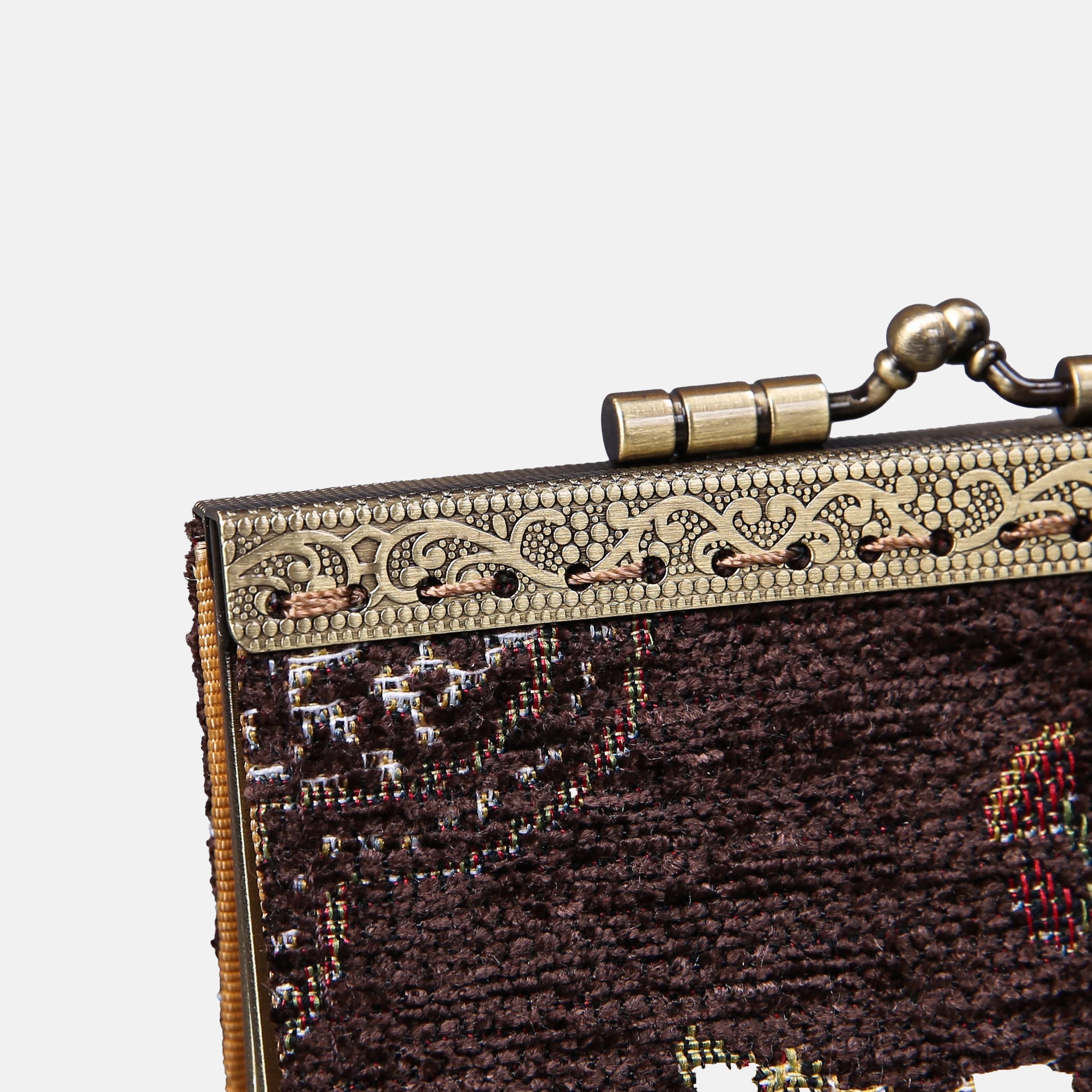 Floral Coffee Card Wallet MCW Handmade-7