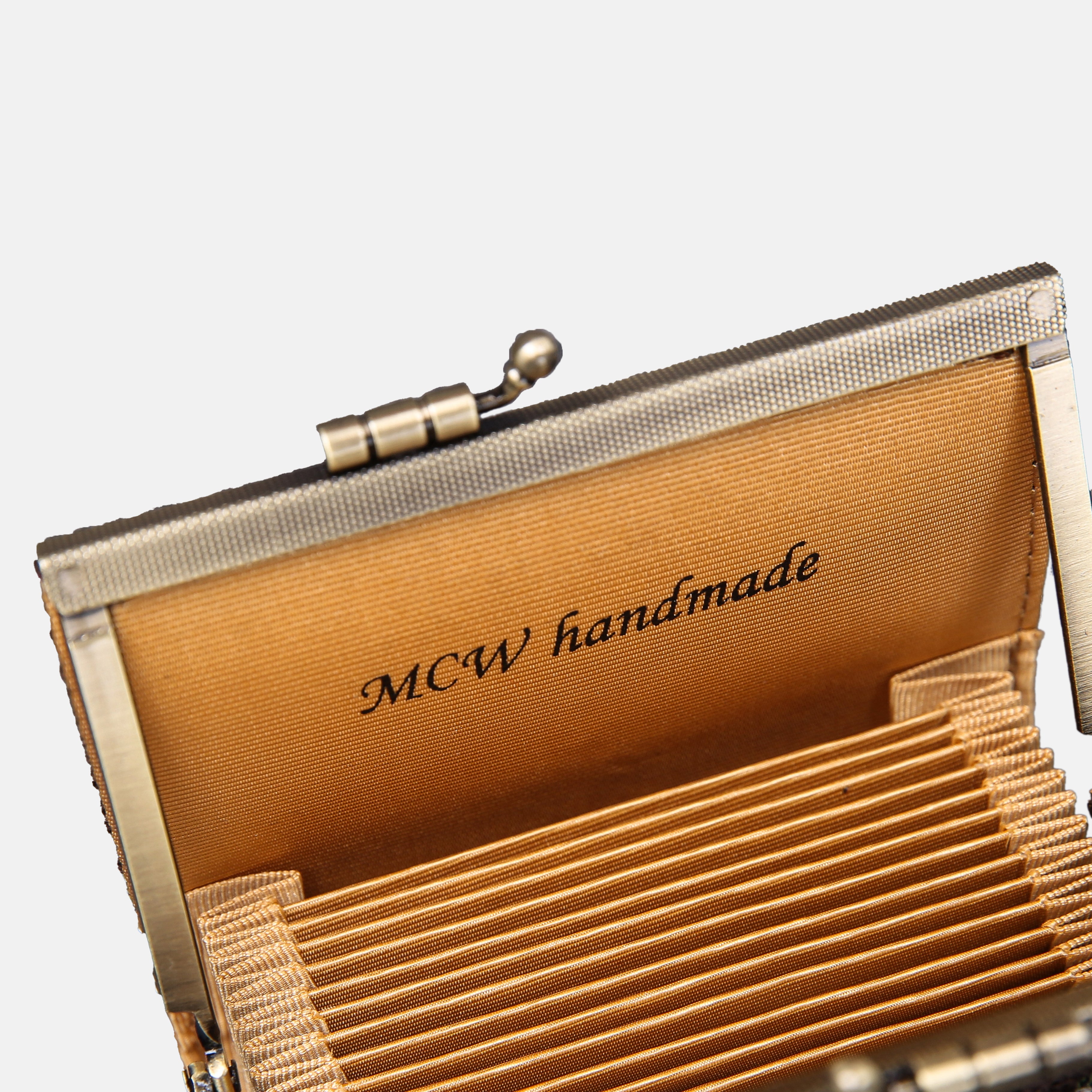 Floral Coffee Card Wallet MCW Handmade-6