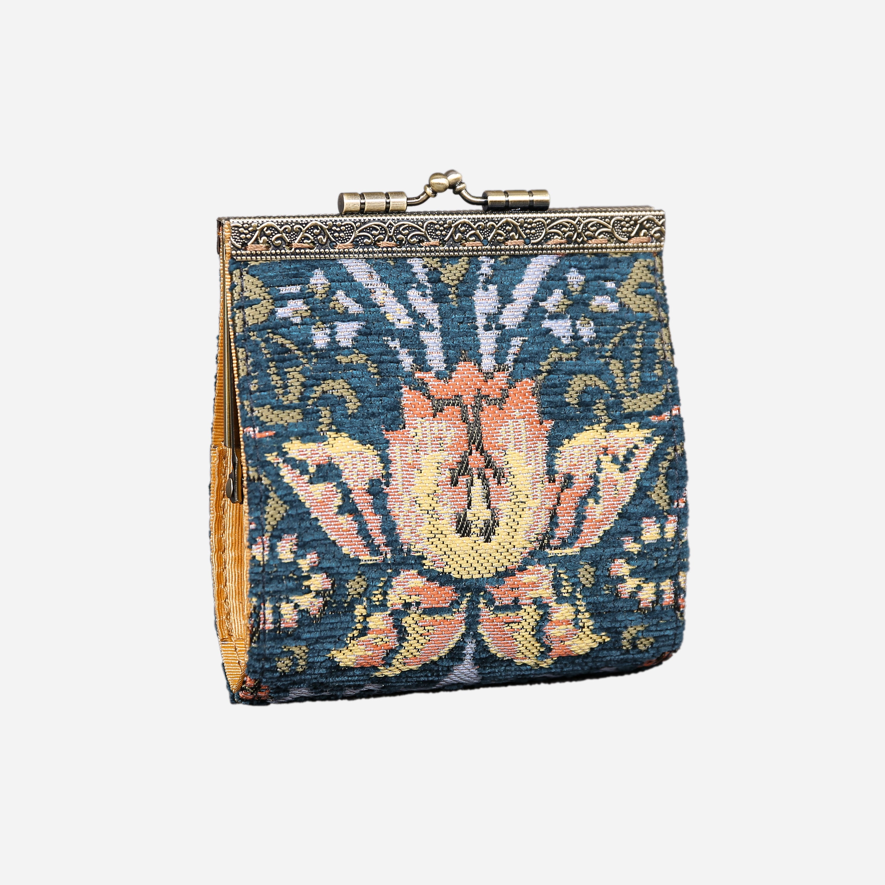 William Morris Strawberry Thief Card Wallet MCW Handmade-2