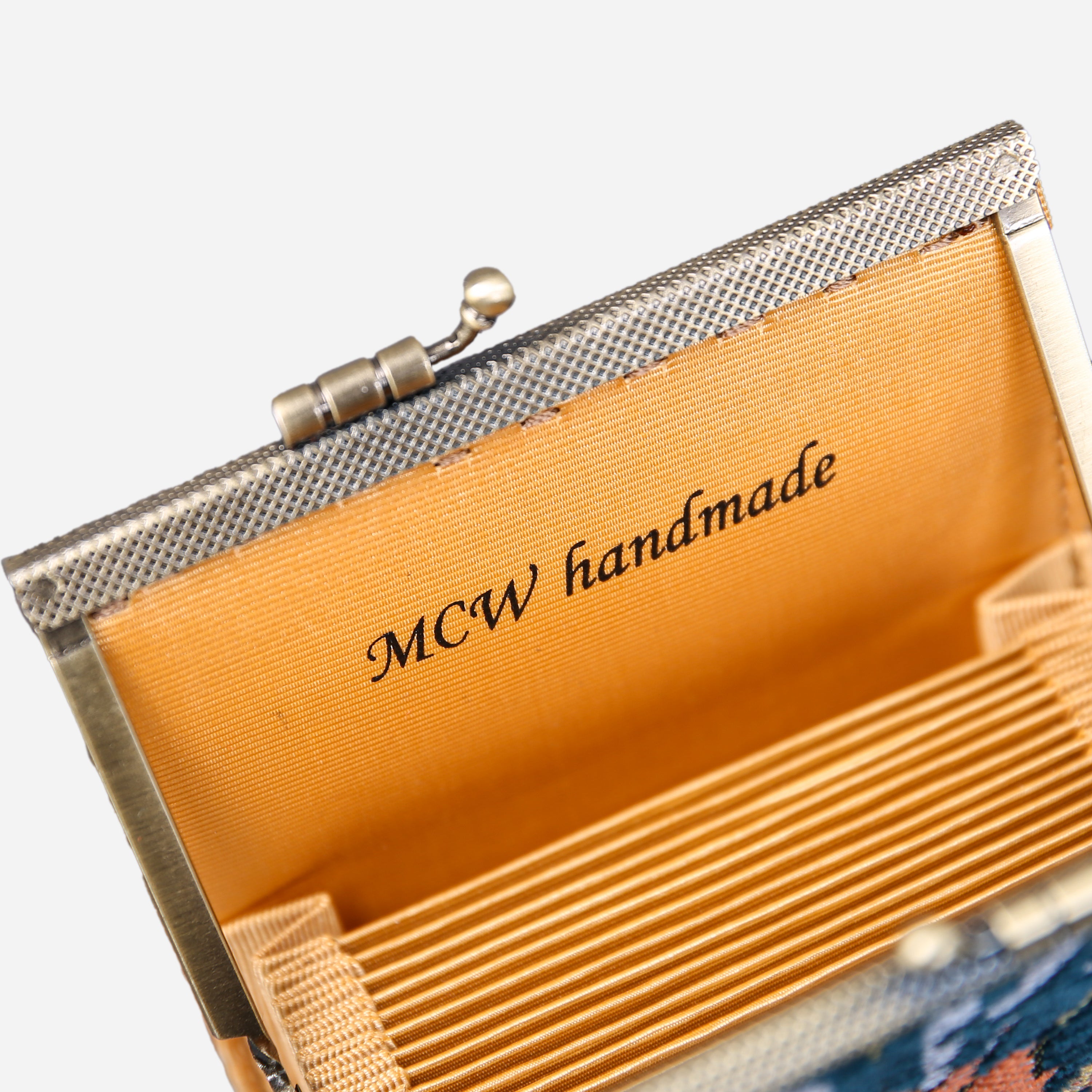 William Morris Strawberry Thief Card Wallet MCW Handmade-7