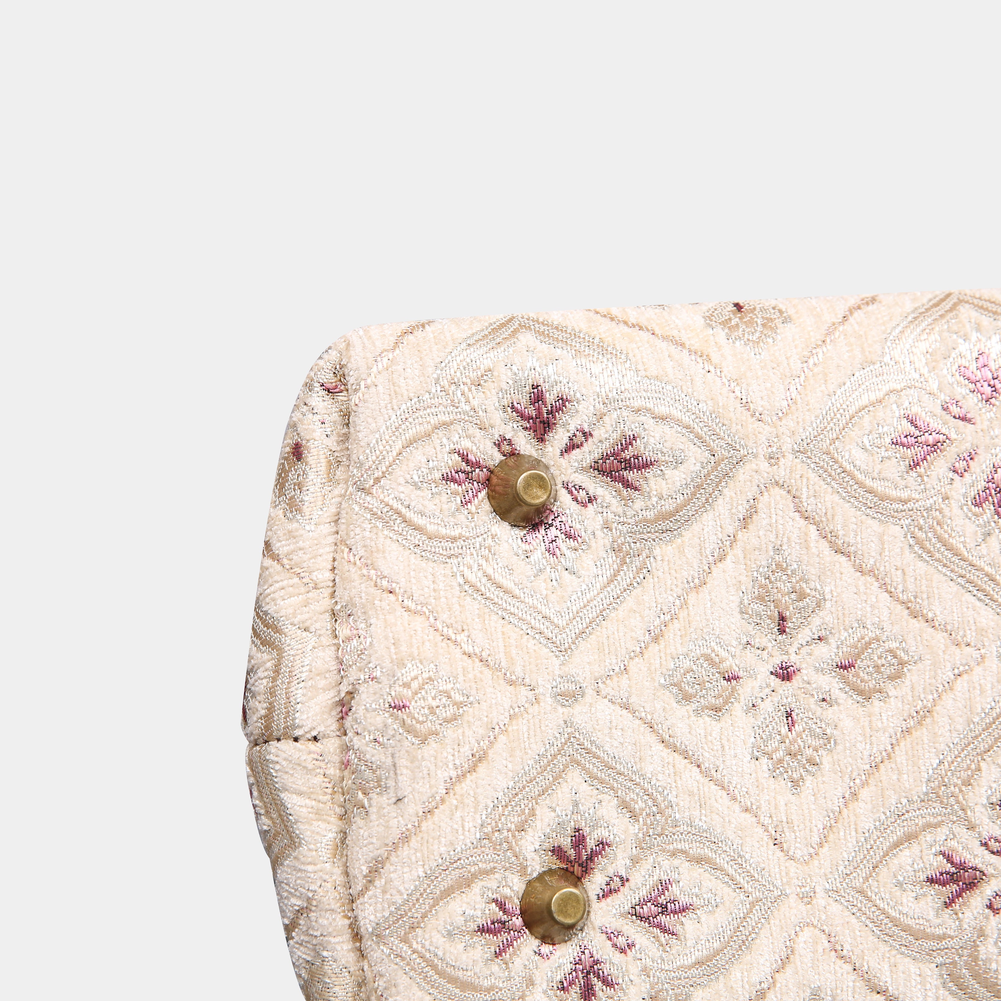 Ethnic Cream Carpet Satchel carpet bag MCW Handmade-4