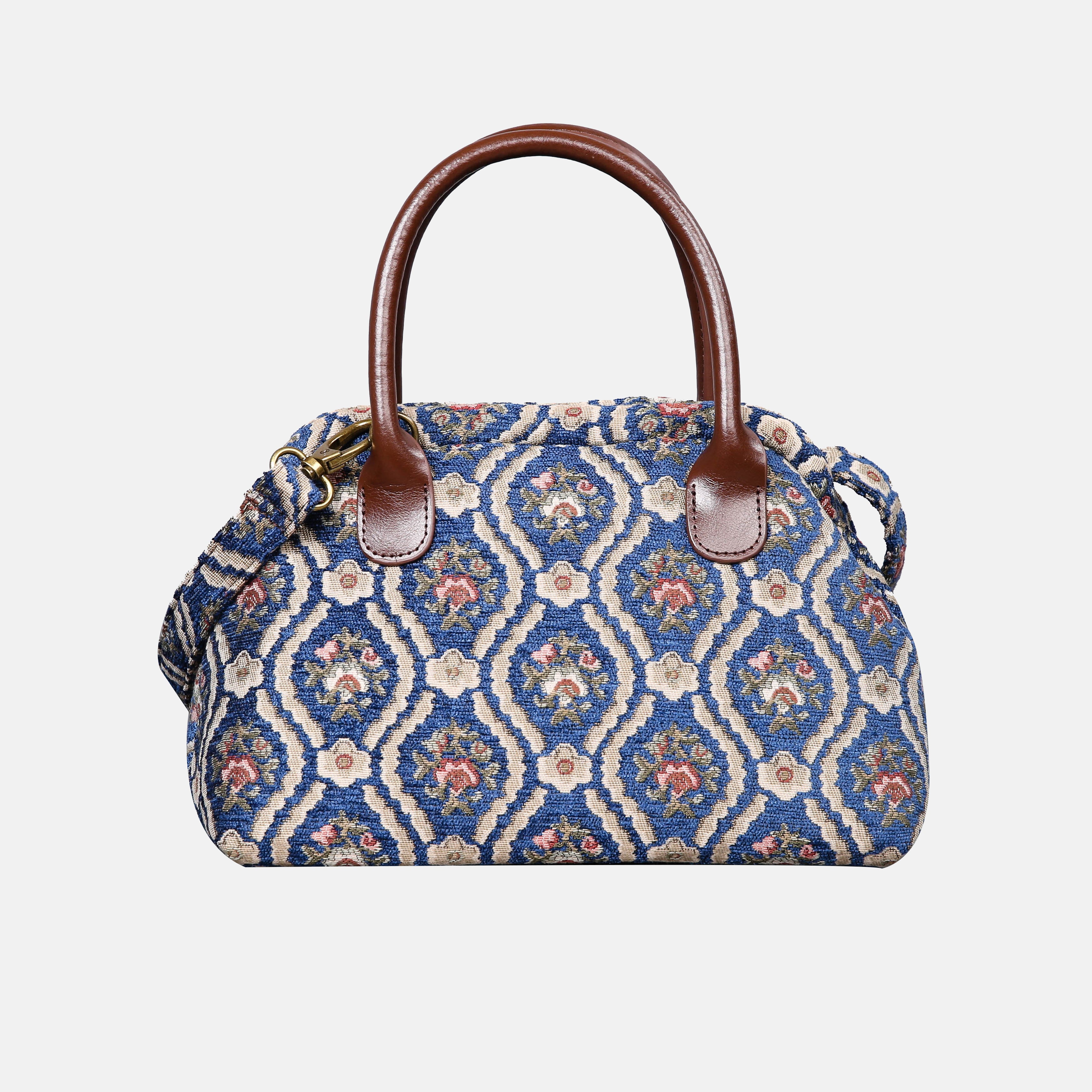 Traditional Blue Carpet Satchel carpet bag MCW Handmade