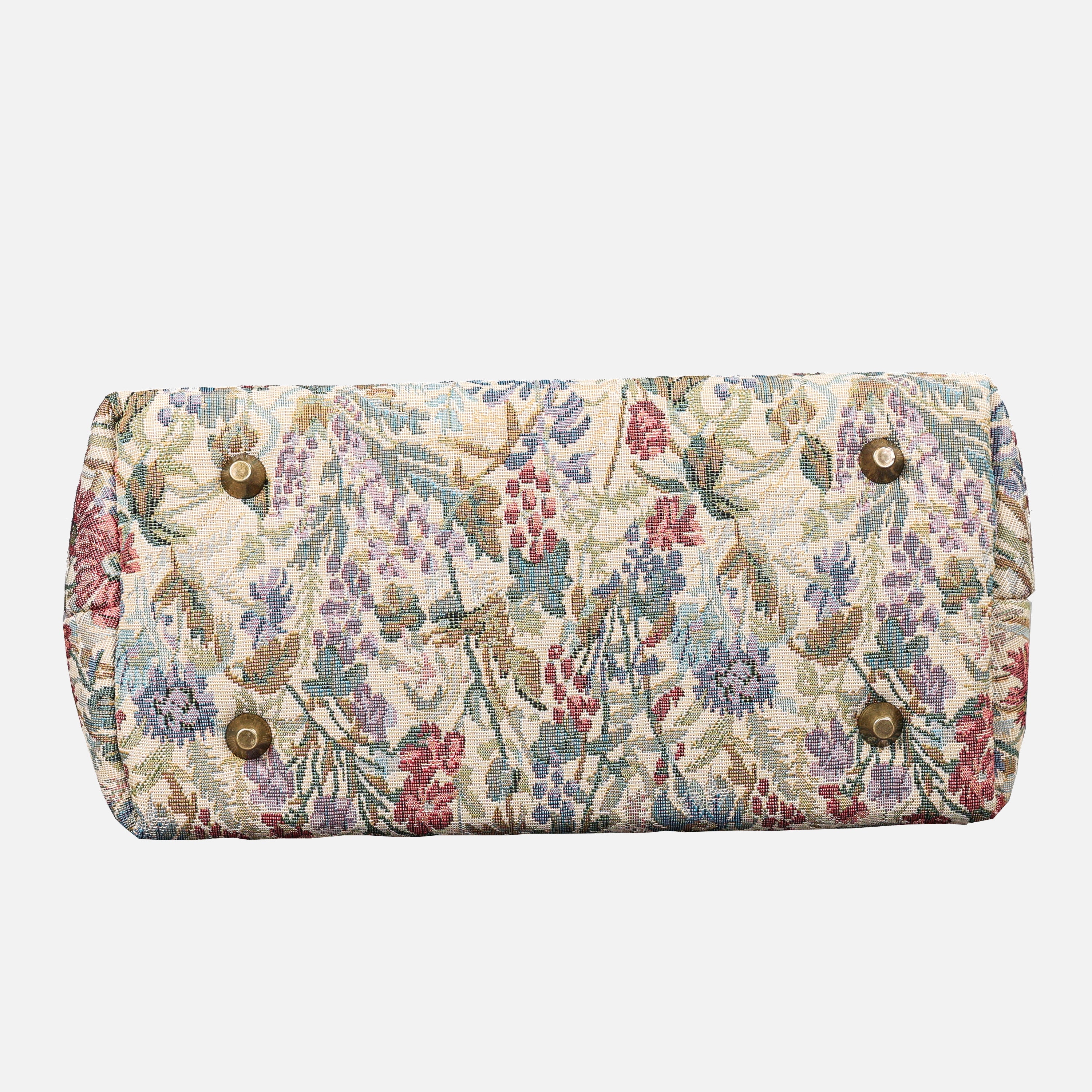 Spring Valley Mint Carpet Satchel carpet bag MCW Handmade-3