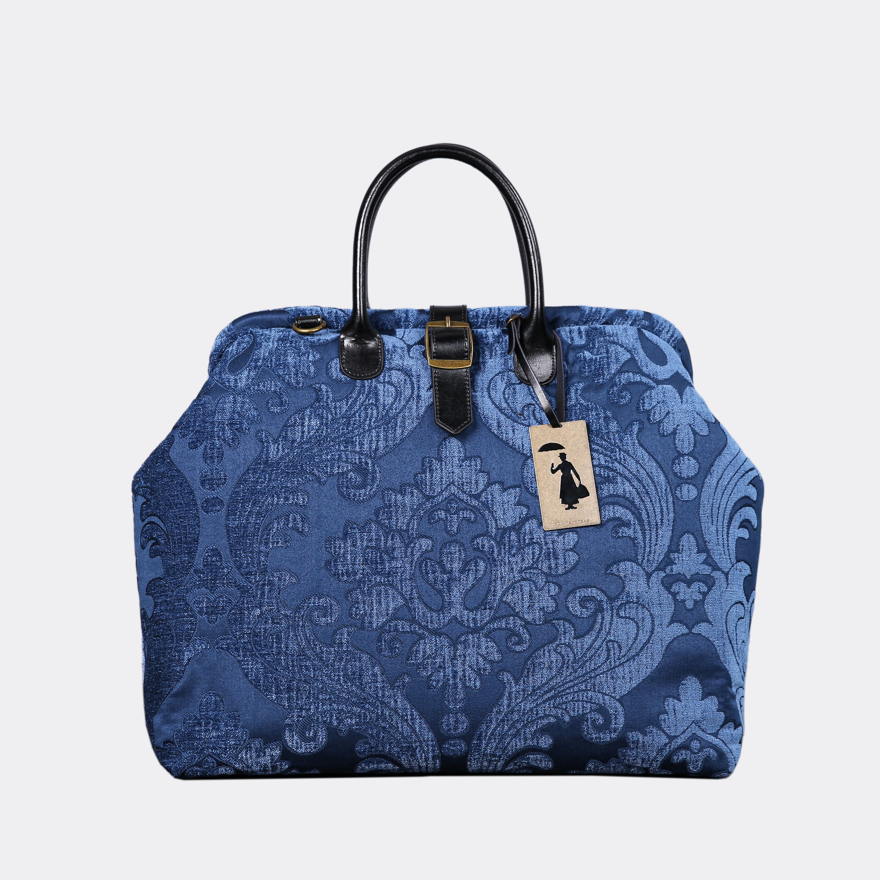 Mary Poppins Carpet bag Add-on Vintage Tag MCW Handmade