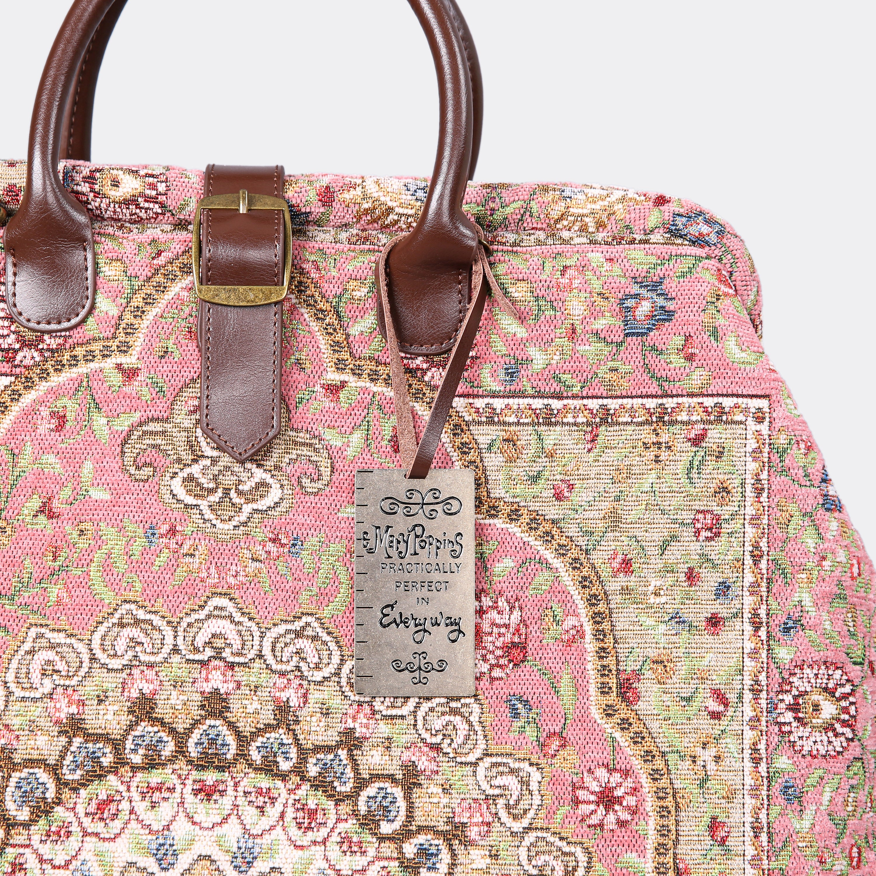 Mary Poppins Carpet bag Add-on Vintage Tag MCW Handmade