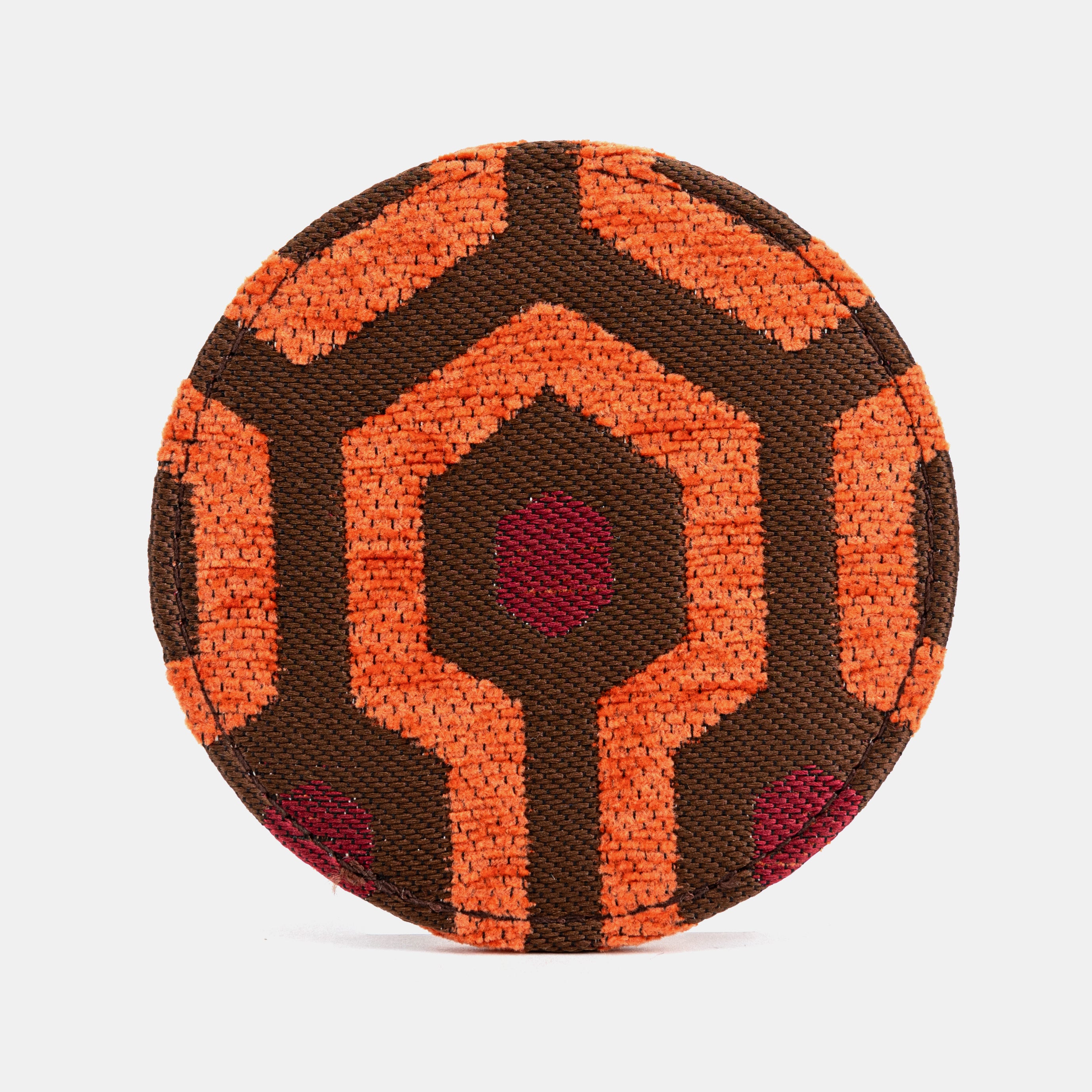 "The Shining" Overlook Hotel Round Coaster Set with holder of America face