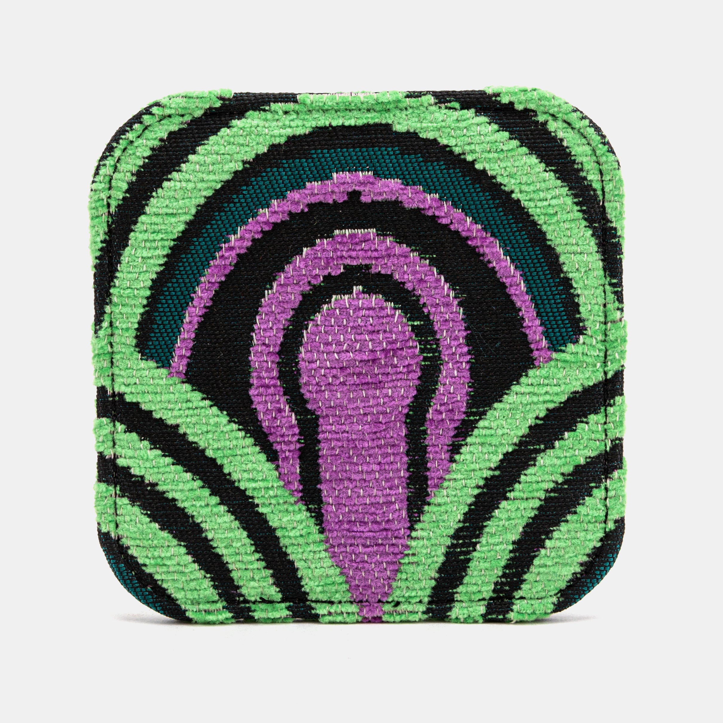 The Shining Room 237 Square Coaster Set with holder of America face