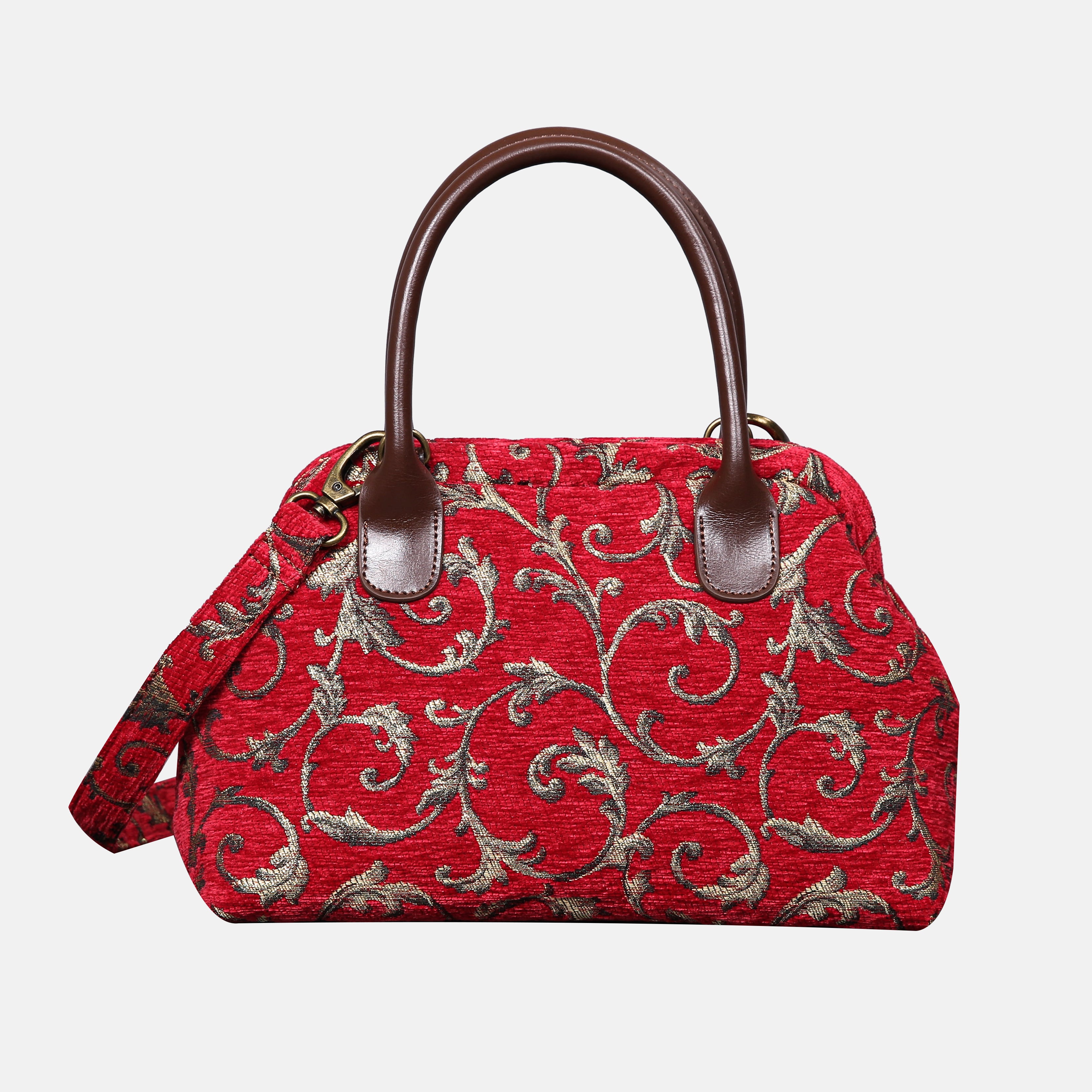 Vintage Ivy Red Carpet Satchel carpet bag MCW Handmade