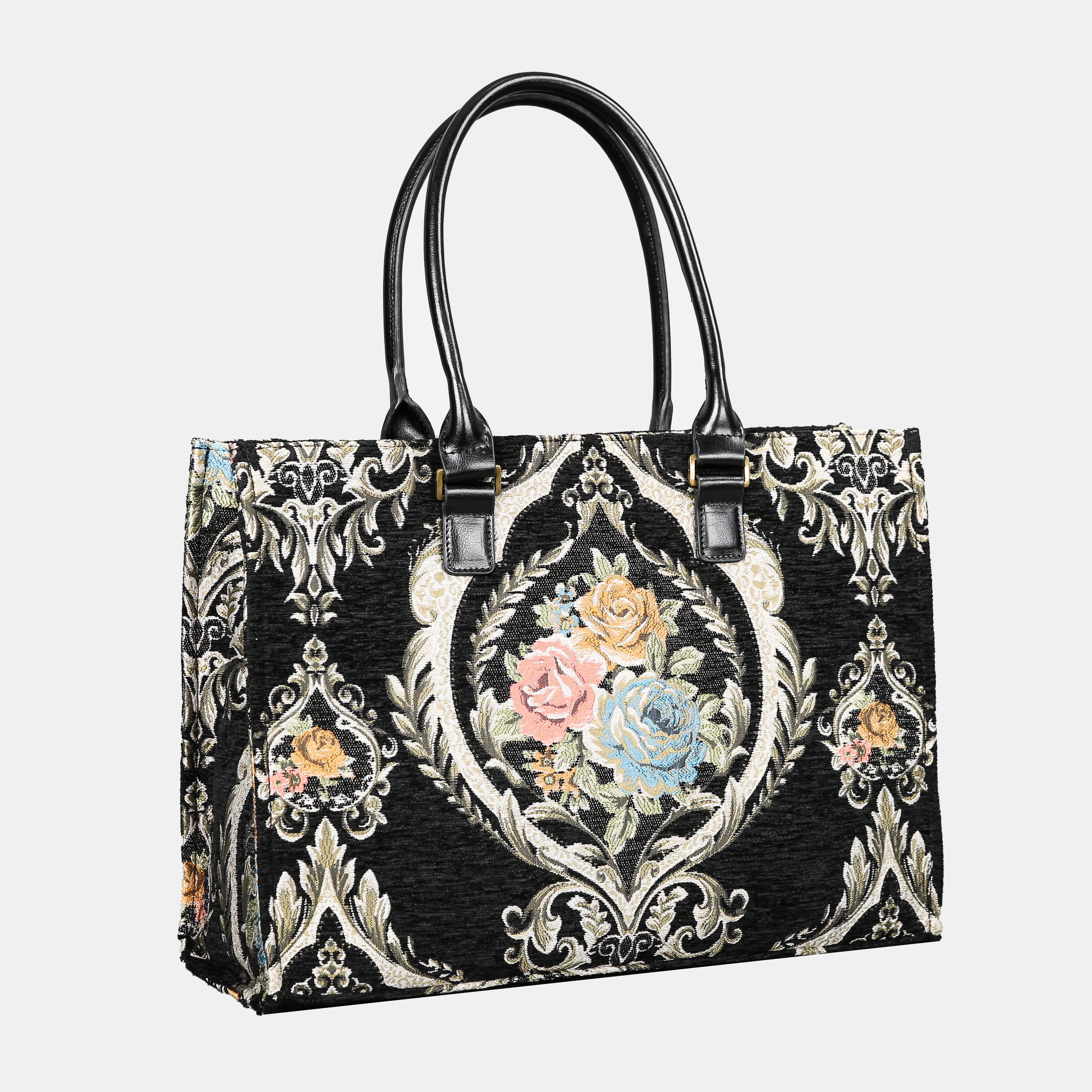 Eternal Elegance Laptop Work Tote  MCW Handmade-1