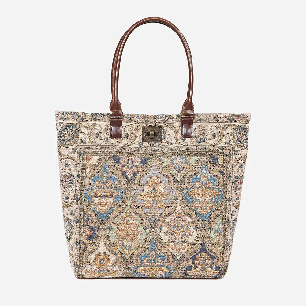 Golden Age Blue Carpet Tote Shopper