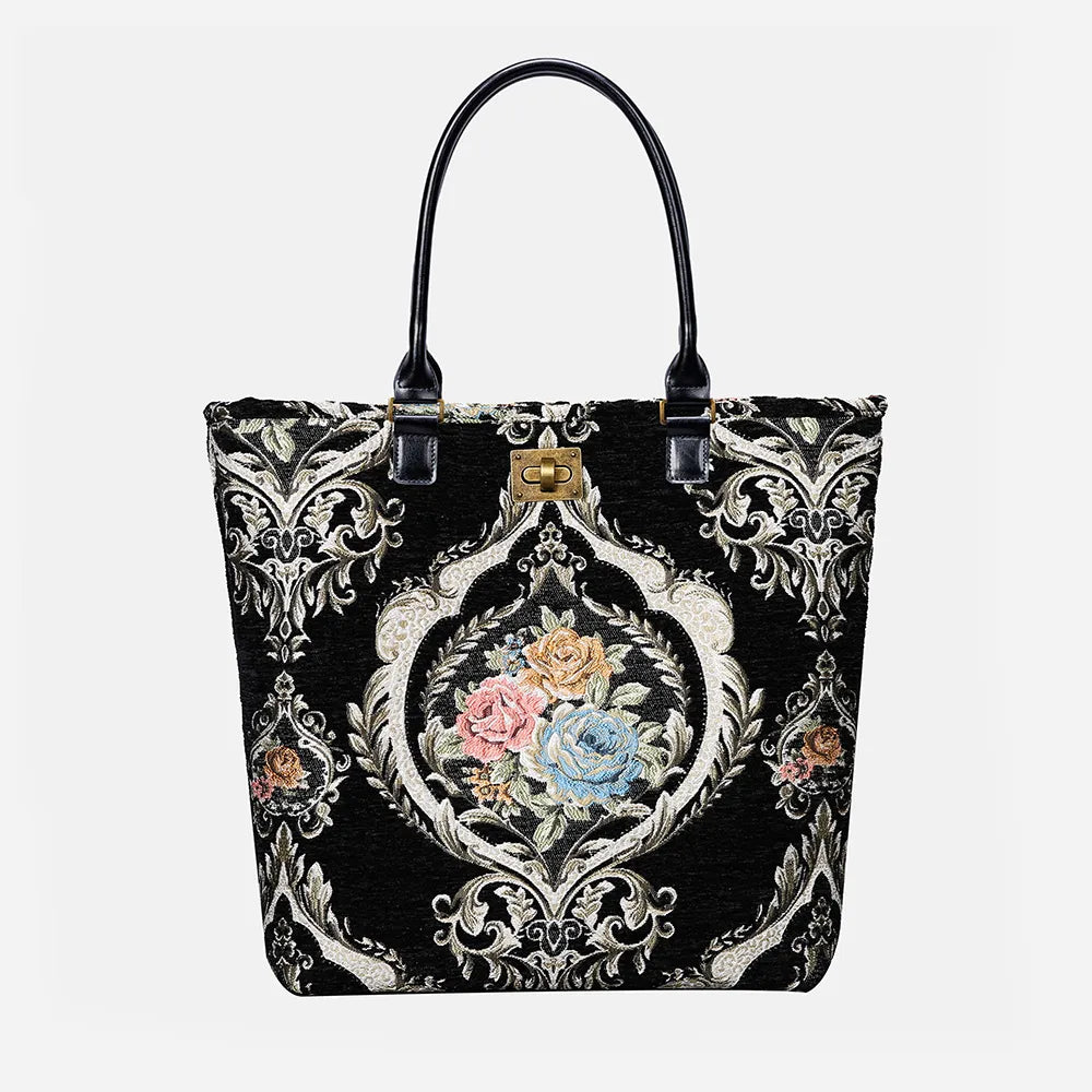Eternal Elegance Black Carpet Tote Shopper