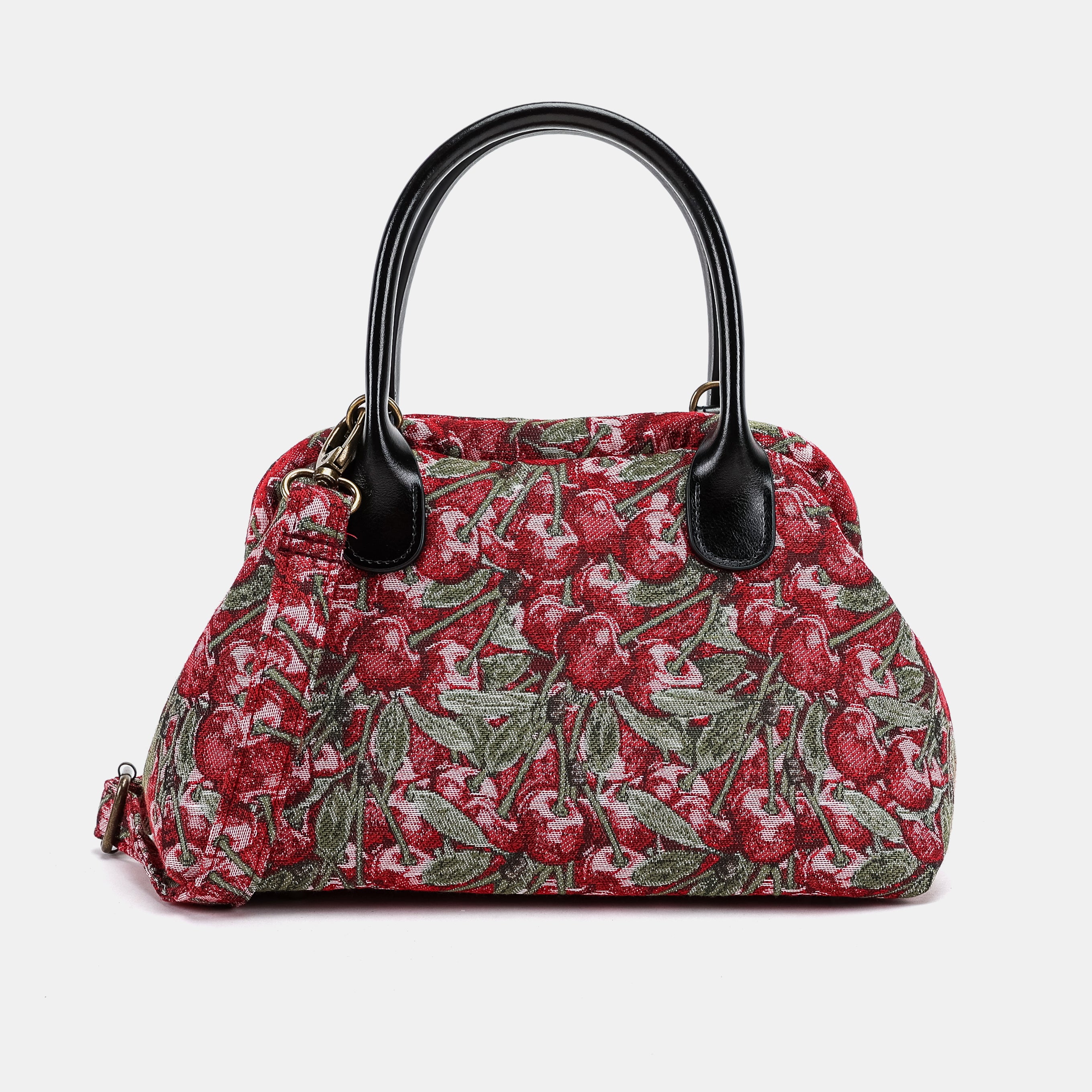 Cherry Cascade Carpet Satchel Carpetbag of America main