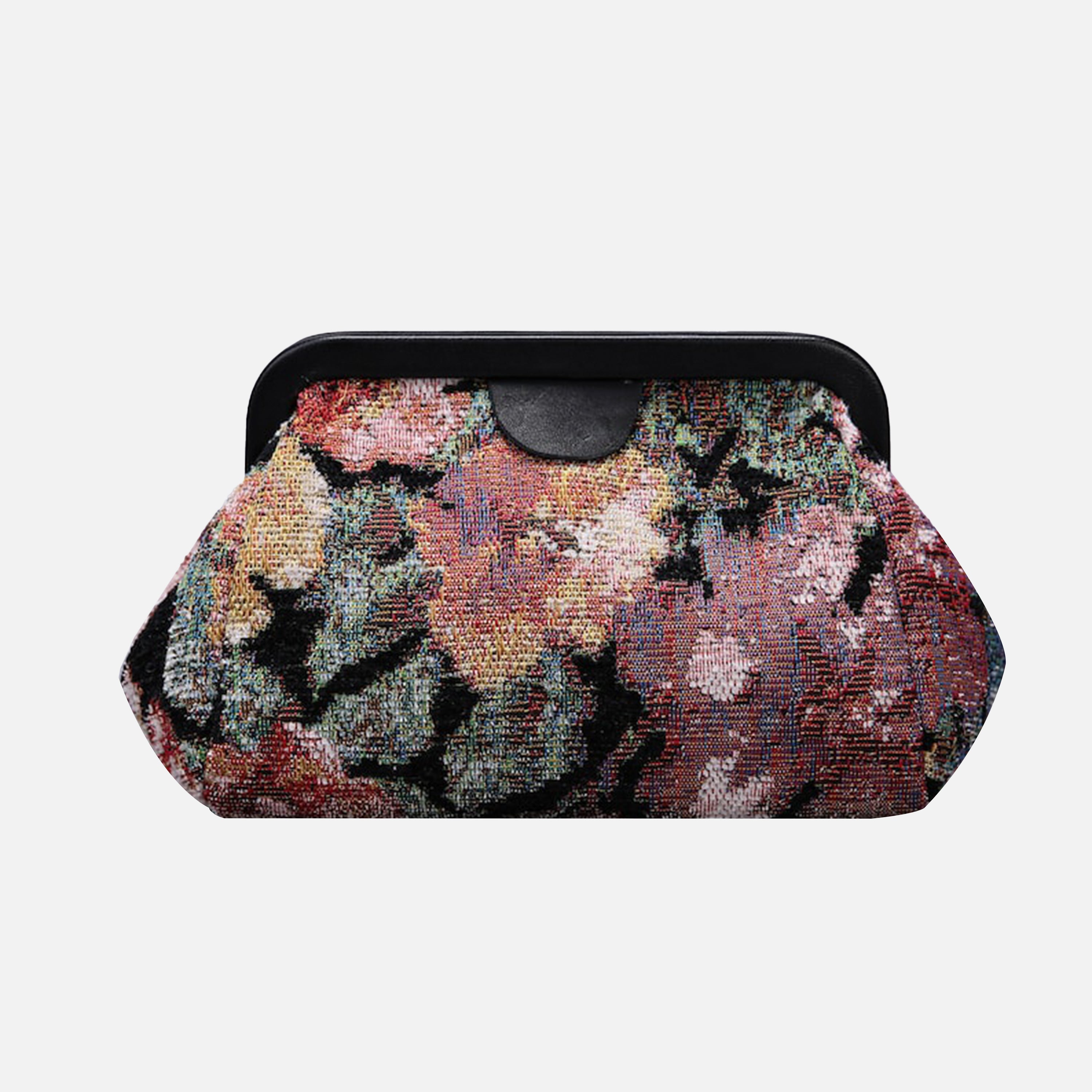Floral Rose Evening Bag Clutch carpet bag MCW Handmade-2