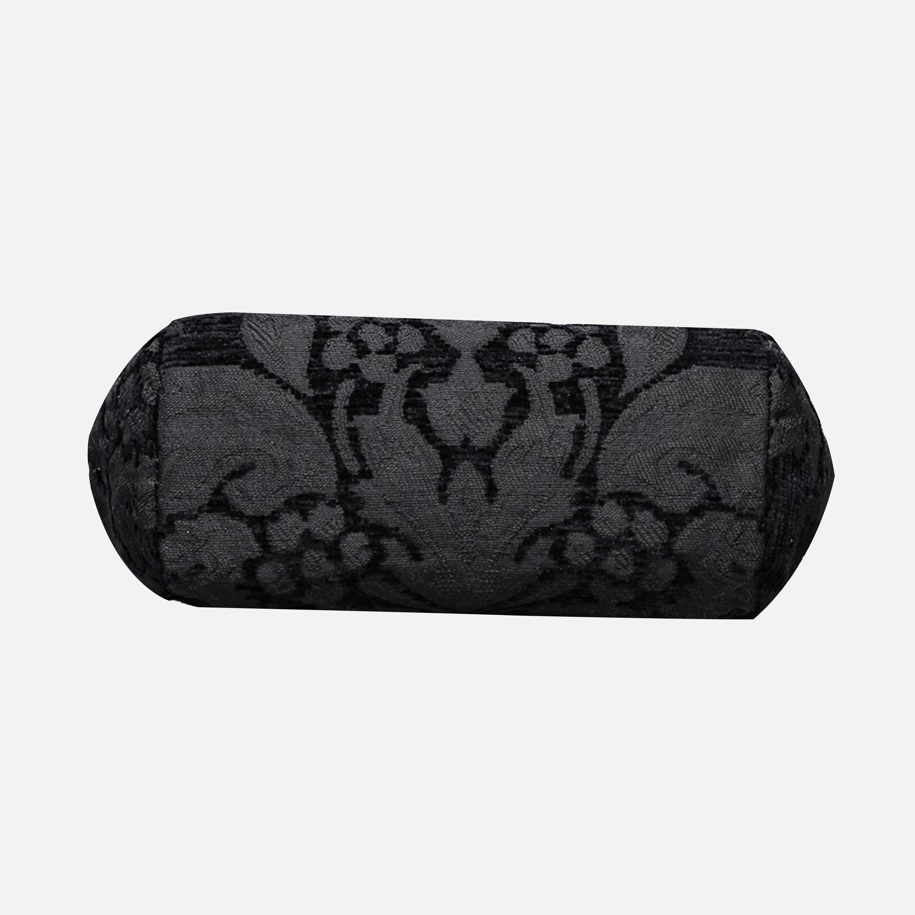 Victorian Blossom blk carpet bag MCW Handmade-4