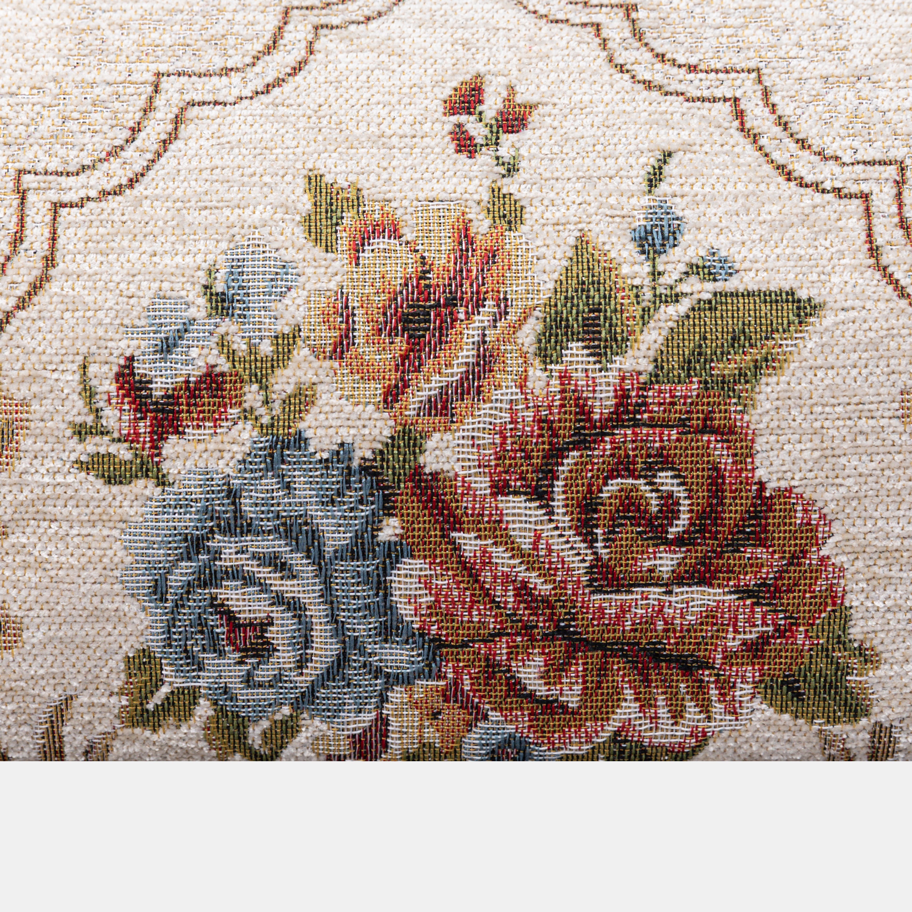 Floral Cream Shoulder Bag