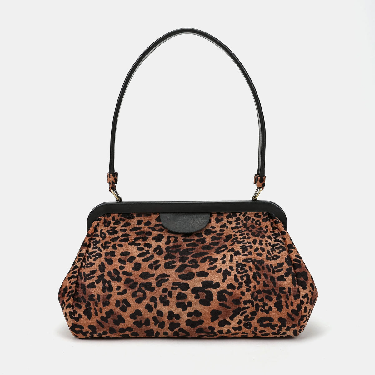 Leopard Classic Shoulder Bag Carpetbag of America main