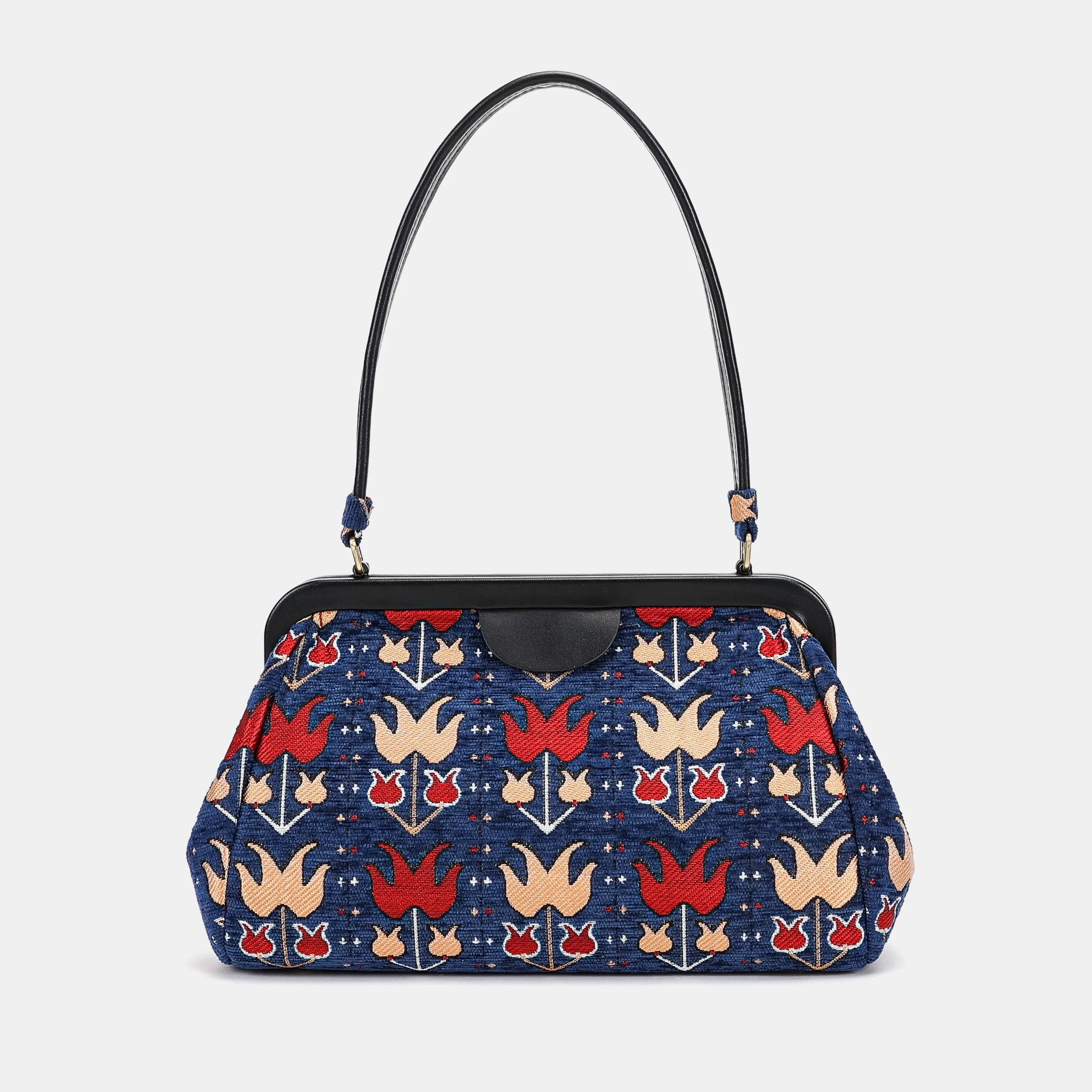 Poppy Bloom Shoulder Carpet Bag main