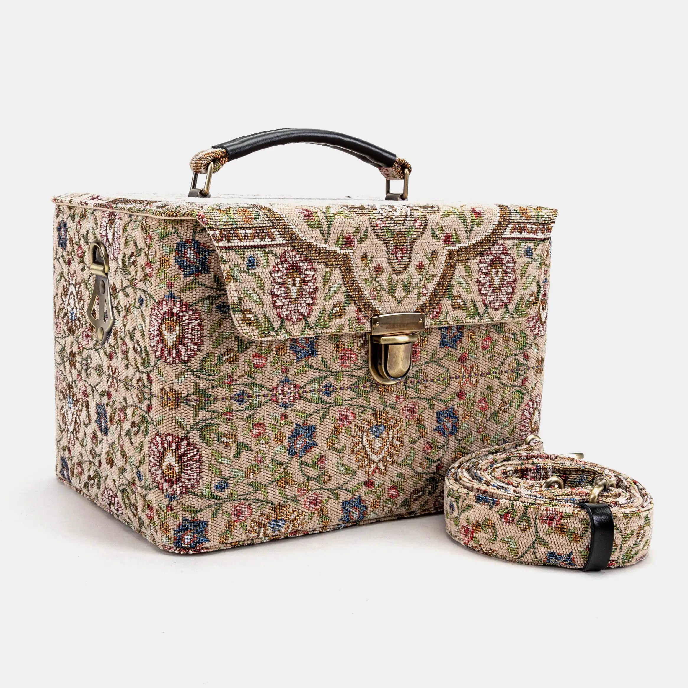 Oriental Beige Josephine Large Train Case primary