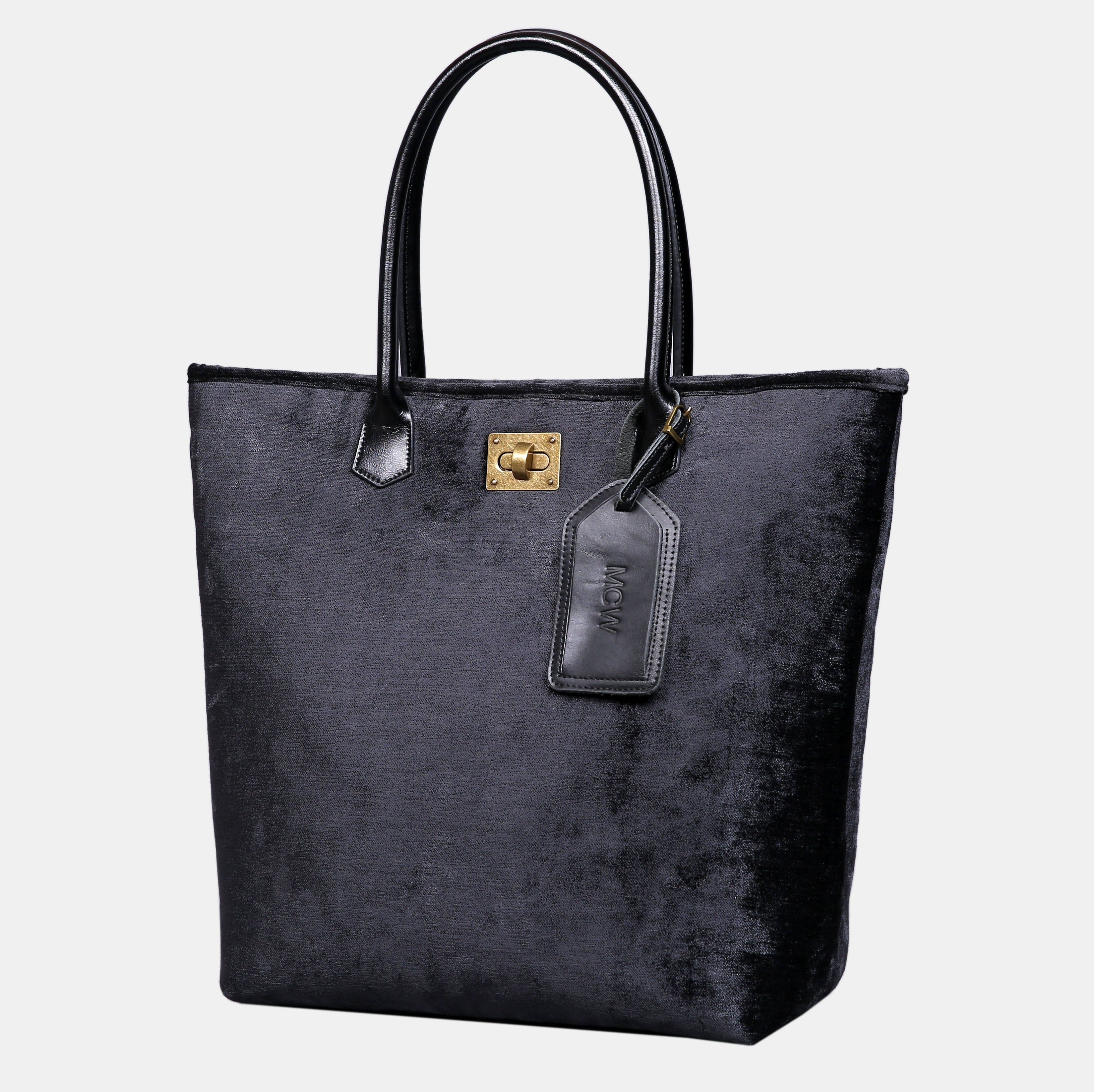 Black Carpet Tote Shopper plus side